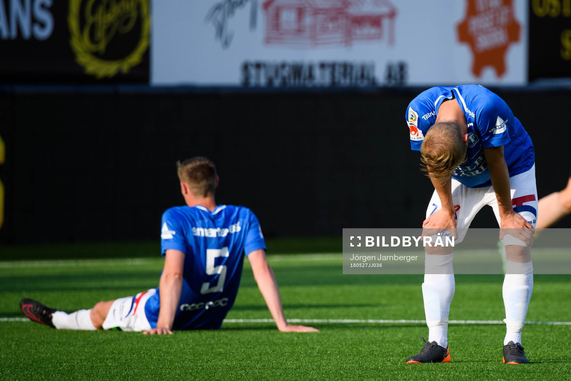 Trelleborgs Erik Andersson och Anton Tideman deppar