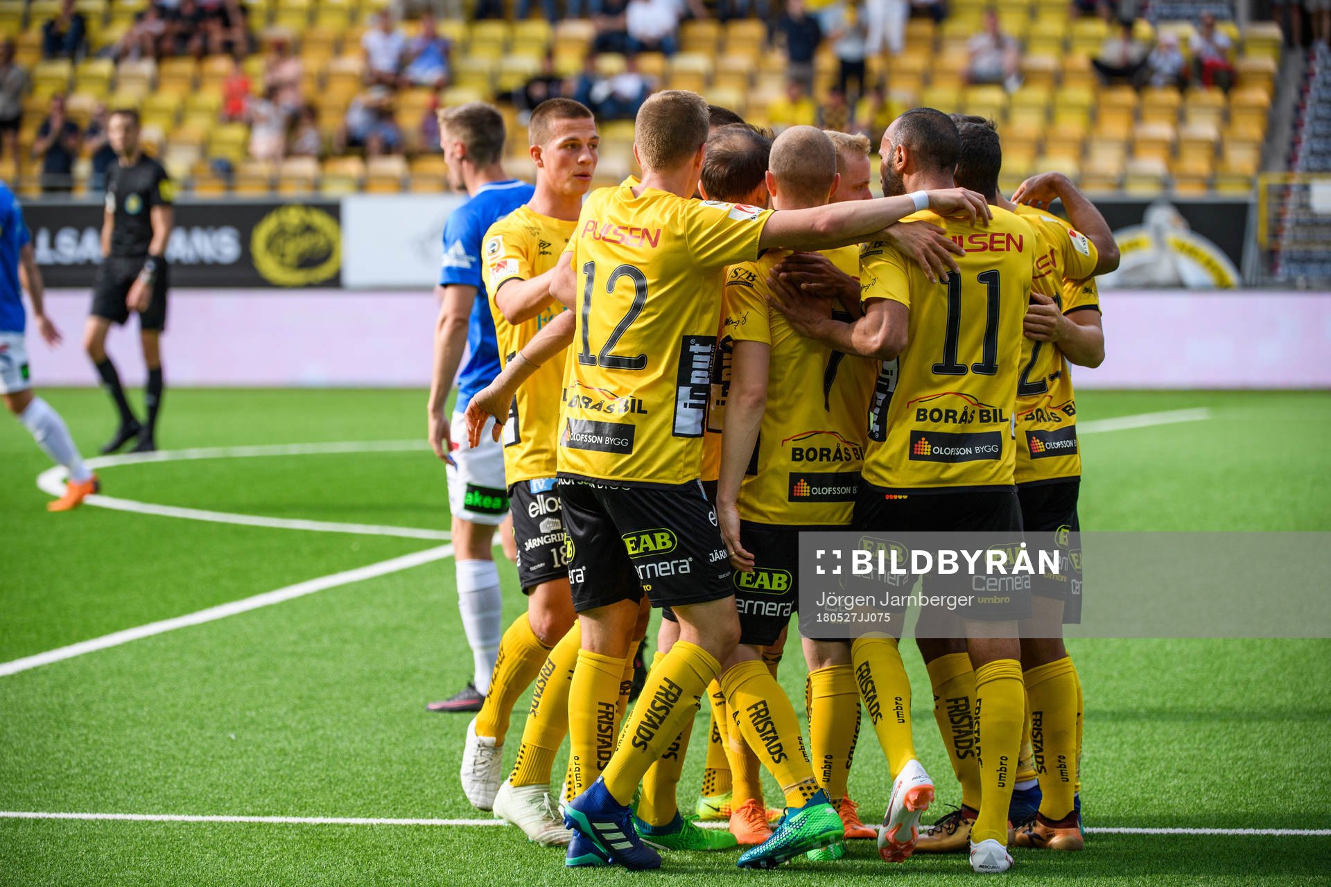 Elfsborgs spelare jublar
