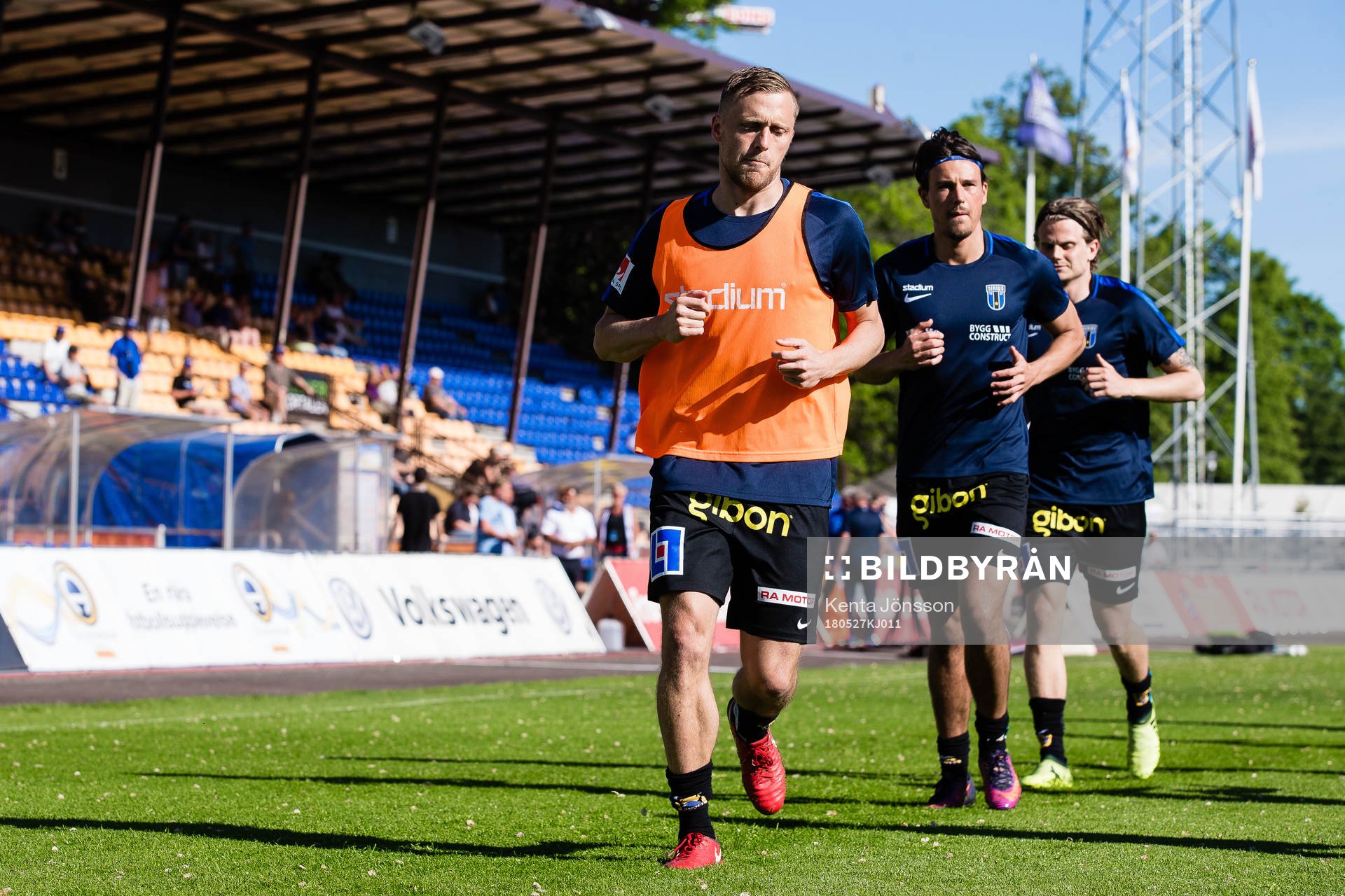 Sirius Christer Gustafsson och Stefano Vecchia värmer upp