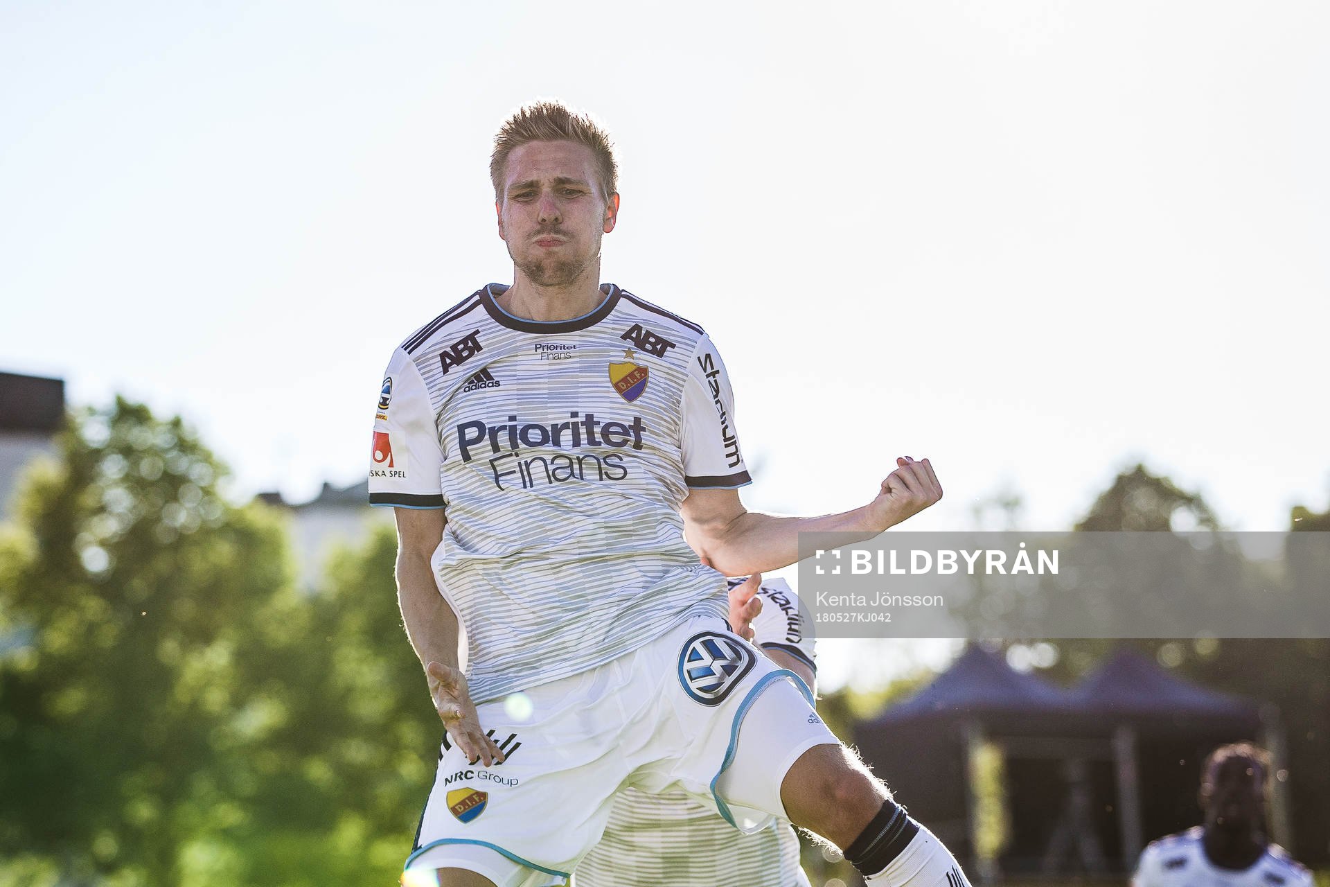 Djurgårdens Jonathan Ring jublar