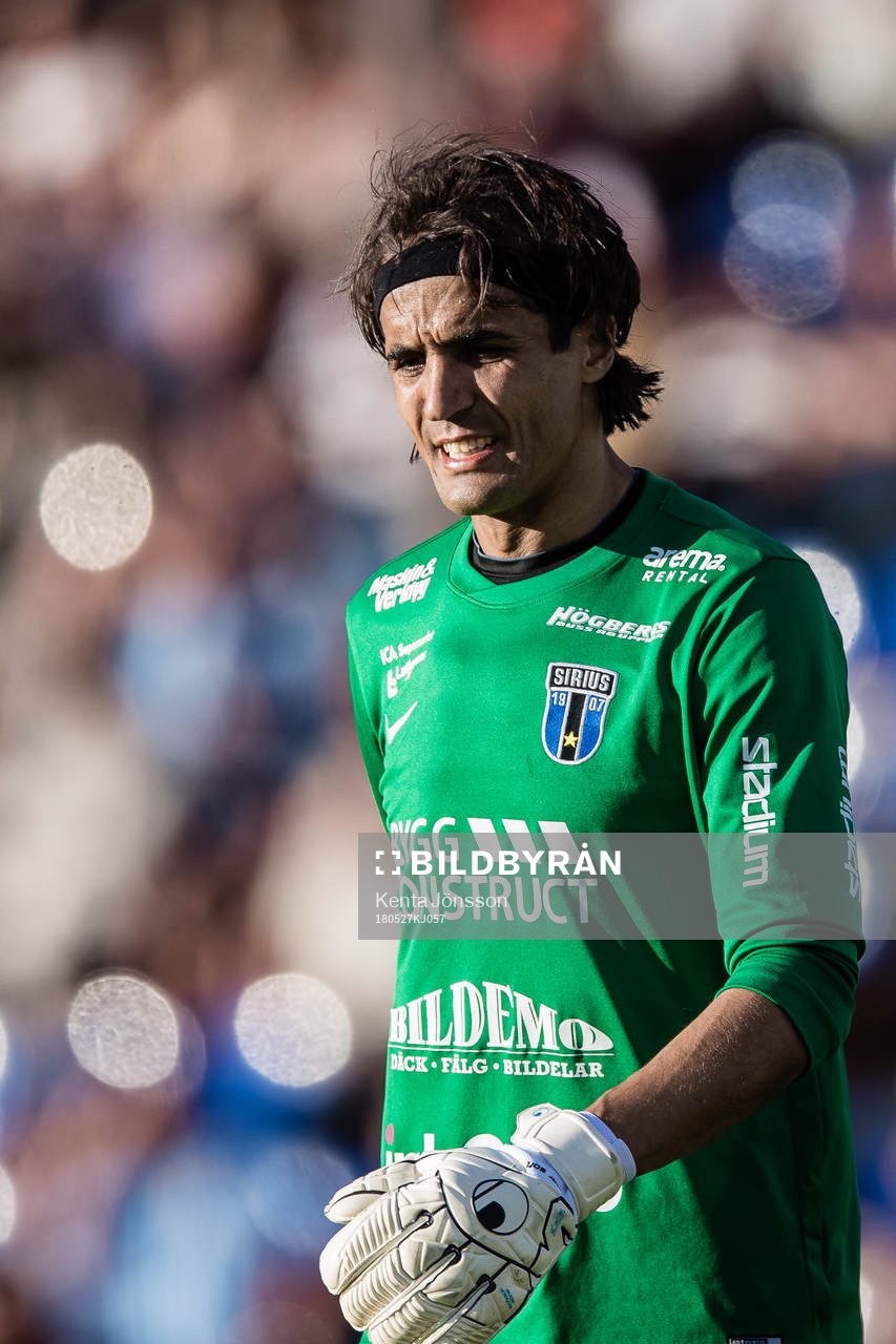 Sirius målvakt Karim Fegrouch
