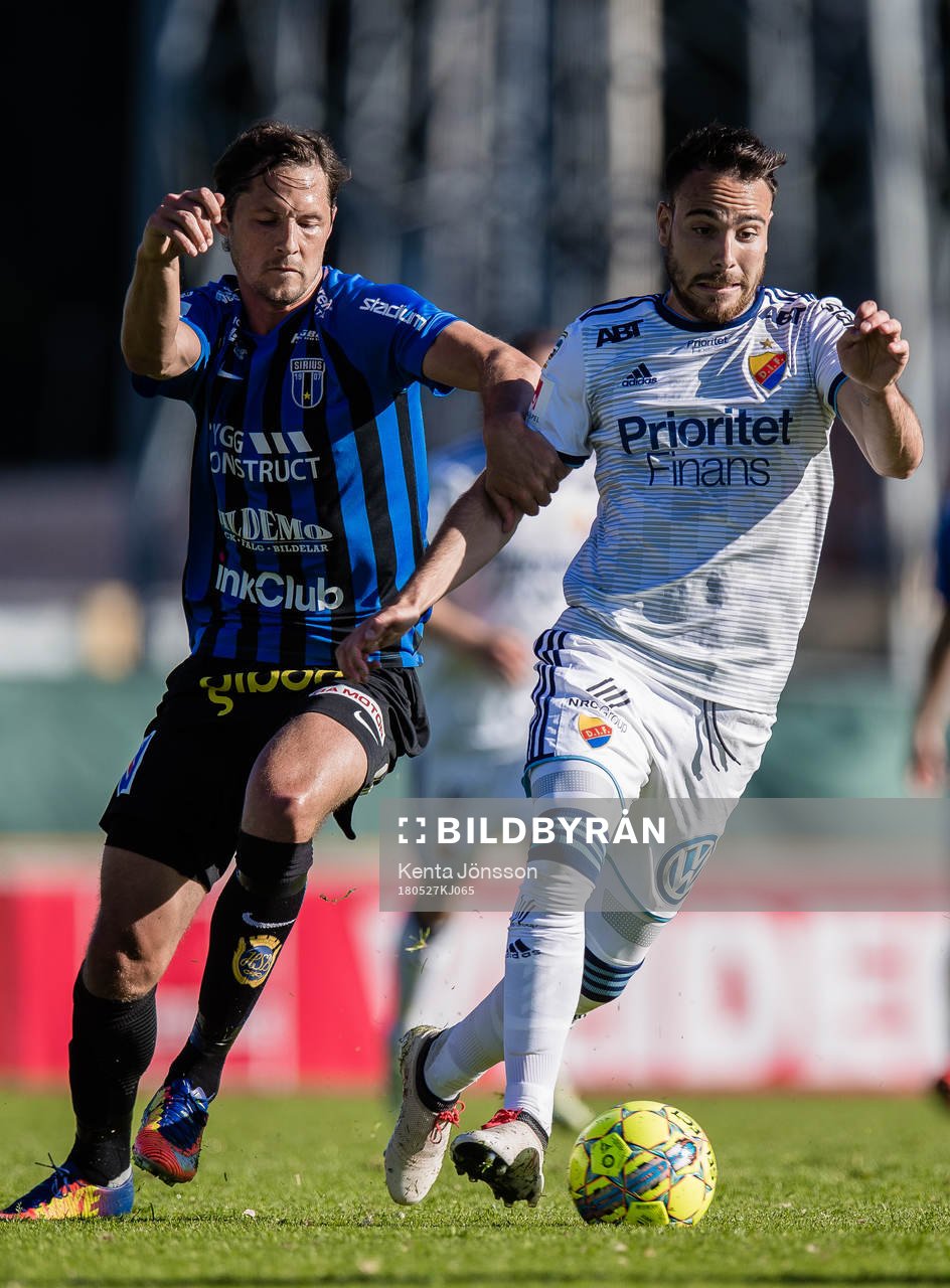 Djurgårdens Dzenis Kozica  och Sirius Philip Haglund