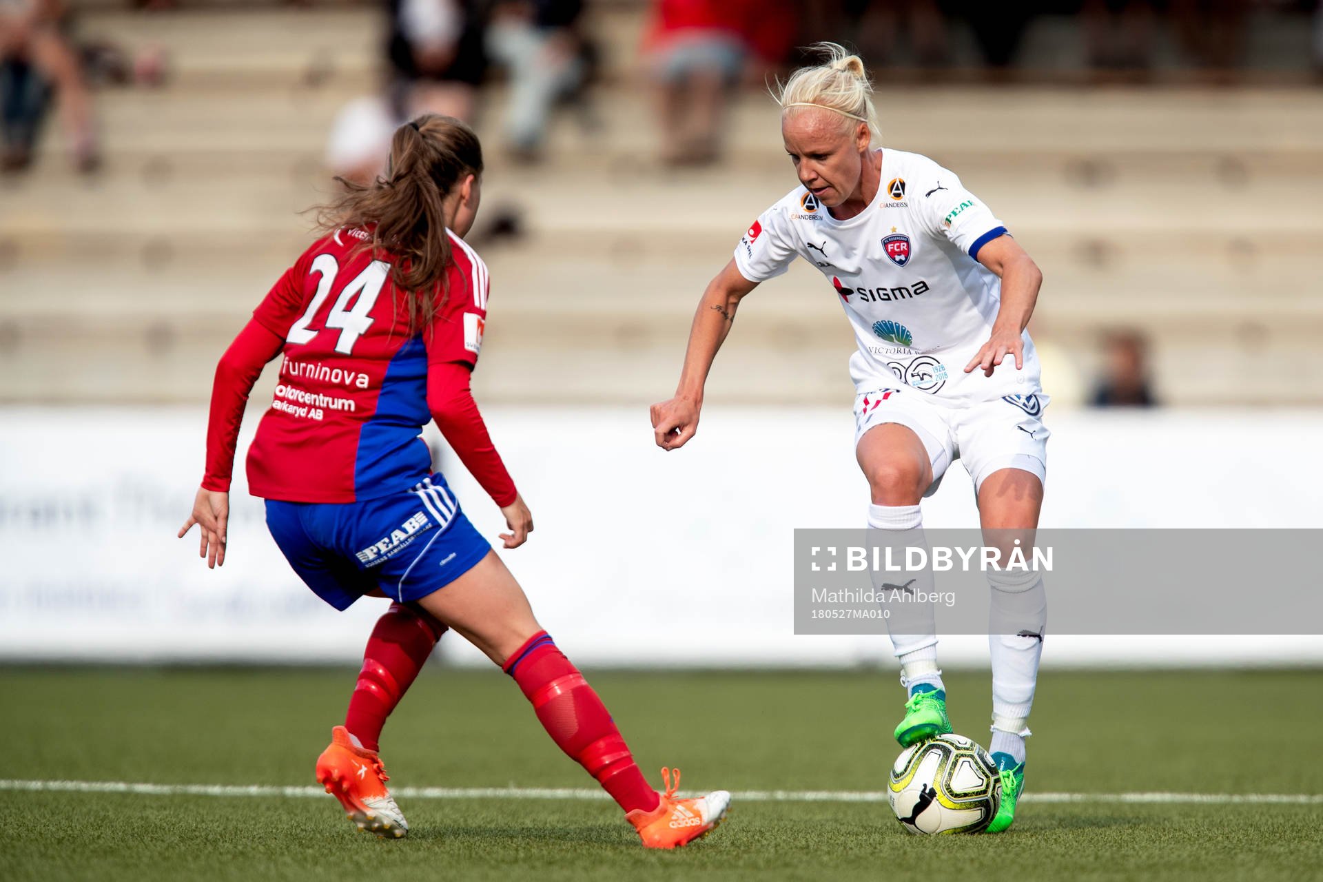 Vittsjös Ebba Hed och Rosengårds Caroline Seger