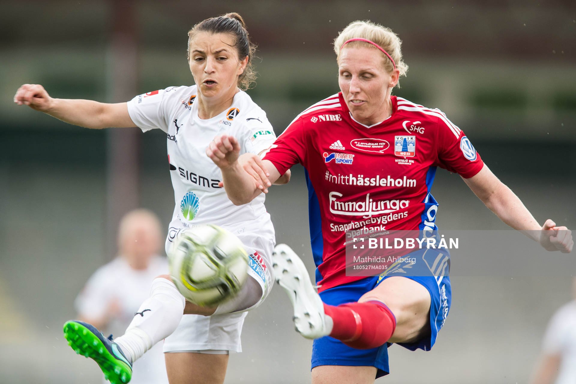 Rosengårds Iva Landeka och Vittsjös Osinachi Marvis Ohale