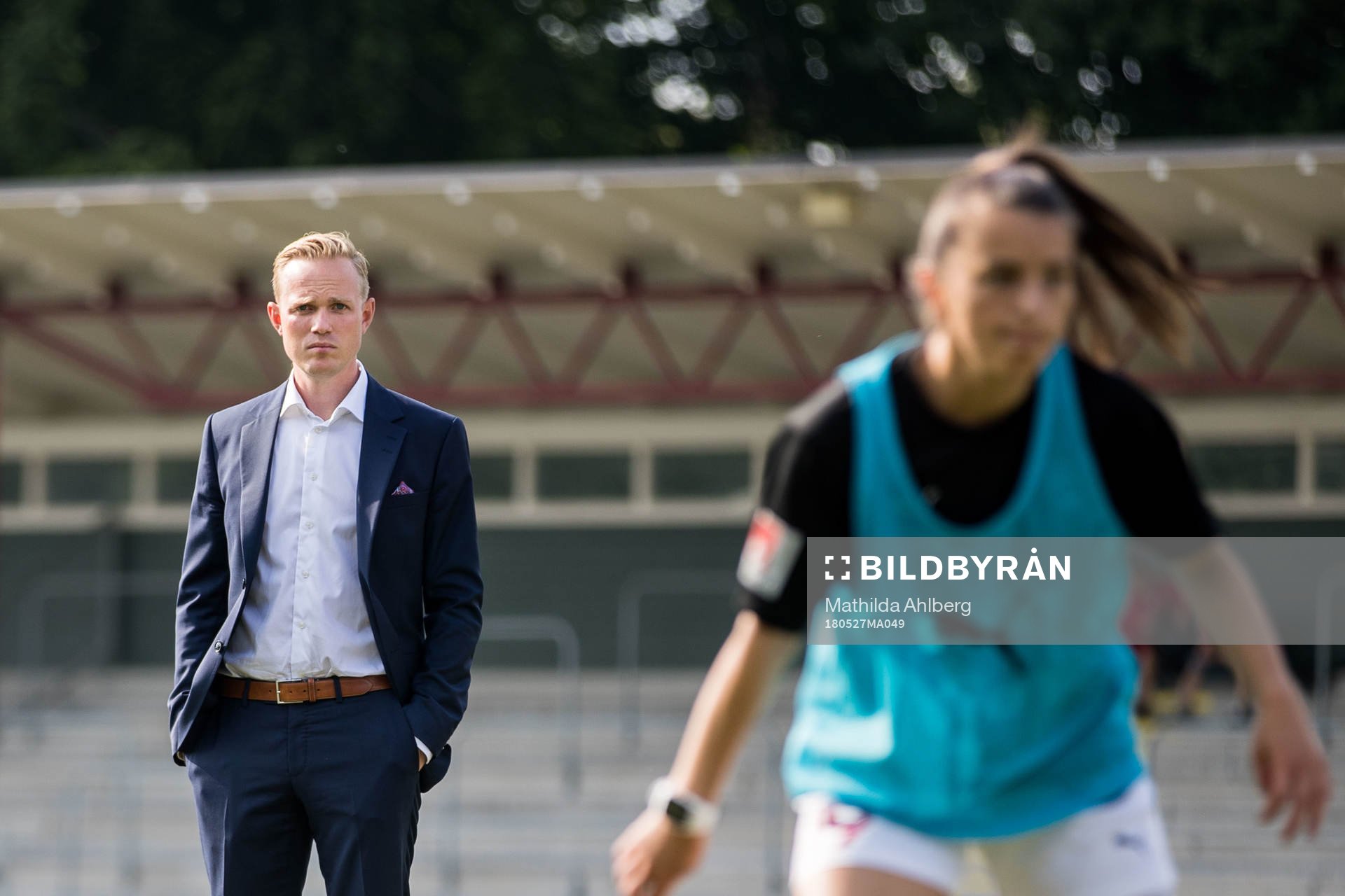 Rosengårds tränare Jonas Eidevall
