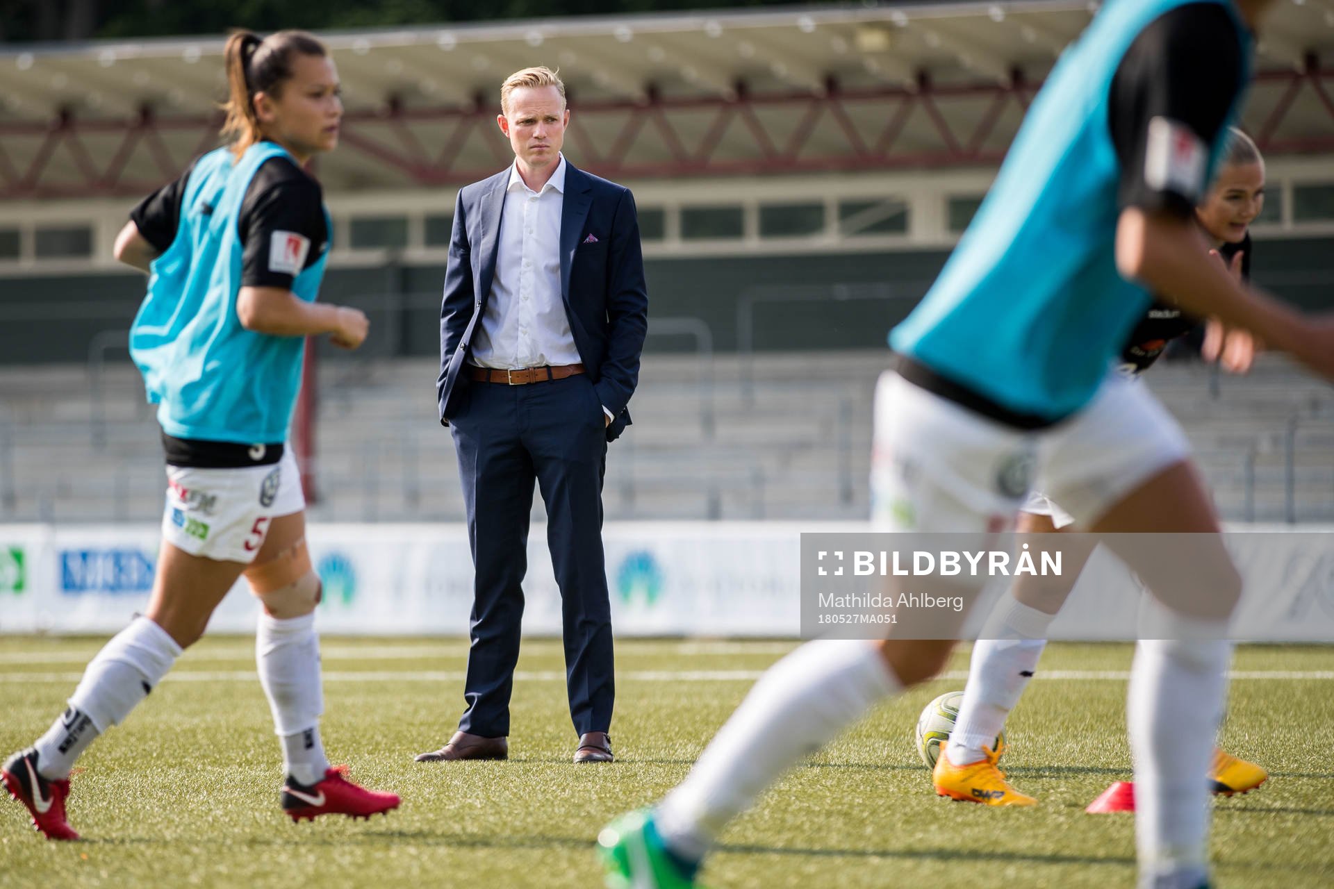 Rosengårds tränare Jonas Eidevall