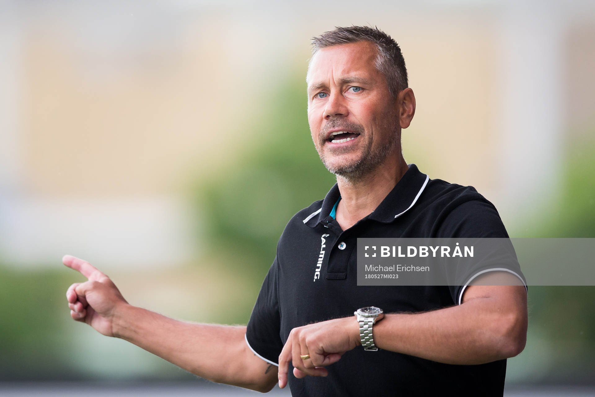 Göteborgs tränare Marcus Lantz