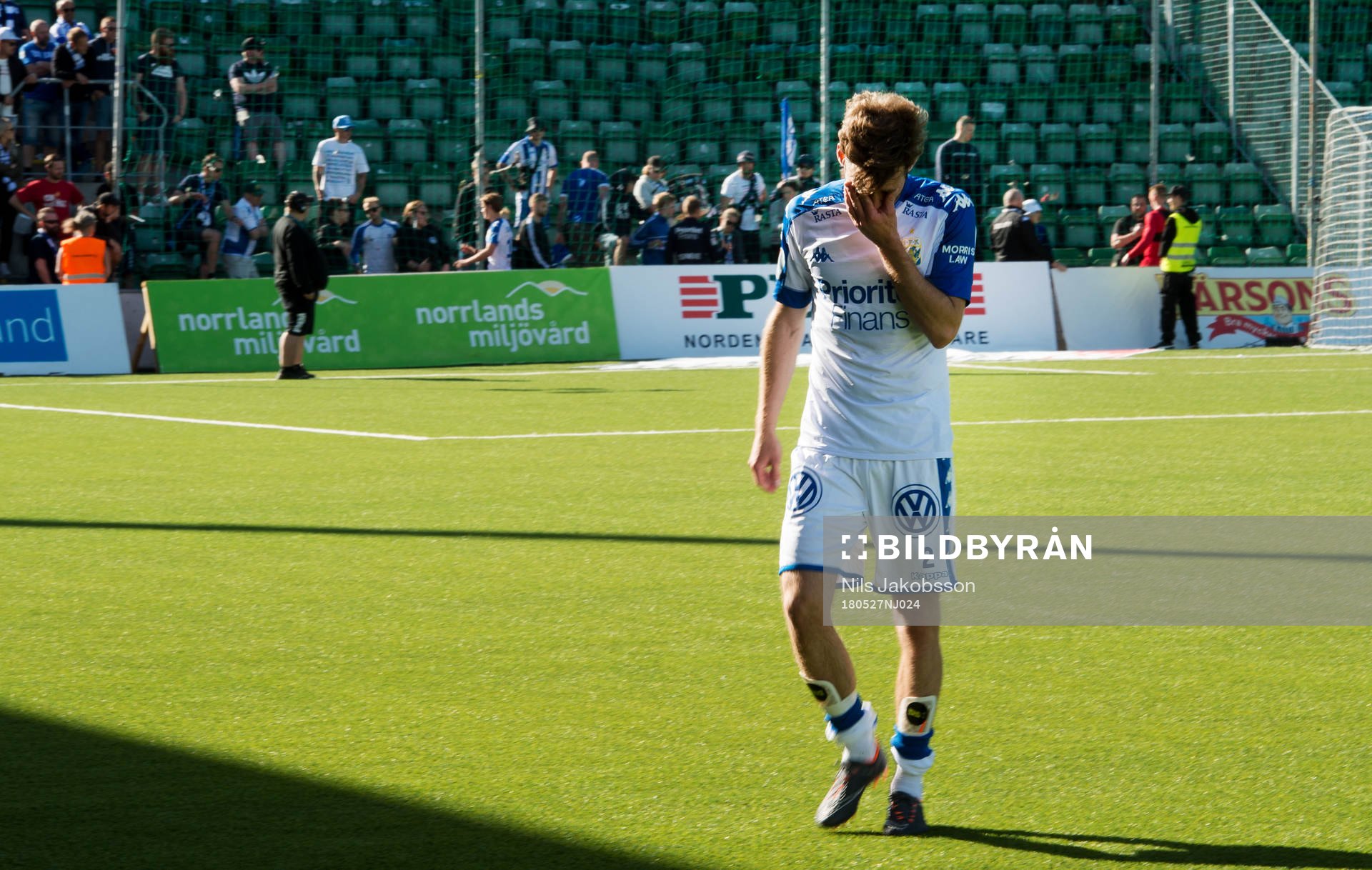 IFK Göteborgs Emil Salomonsson deppar