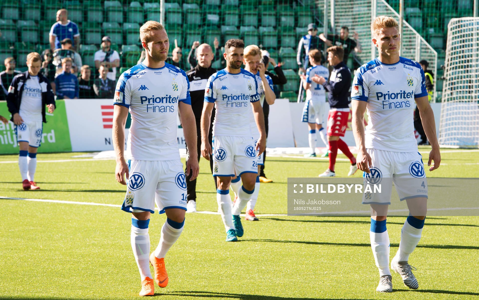 IFK Göteborgs Gustav Engvall, André Calisir, Carl