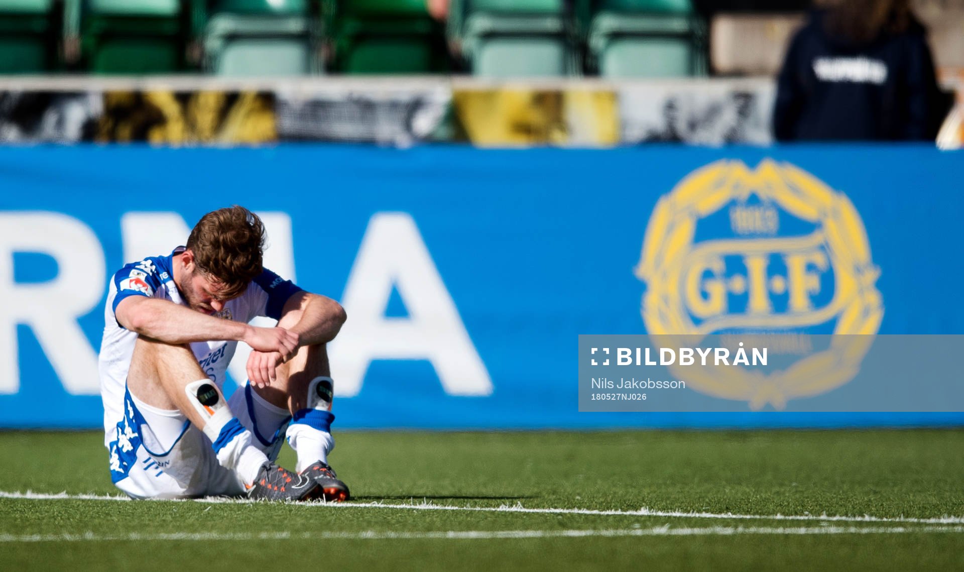 IFK Göteborgs Emil Salomonsson deppar