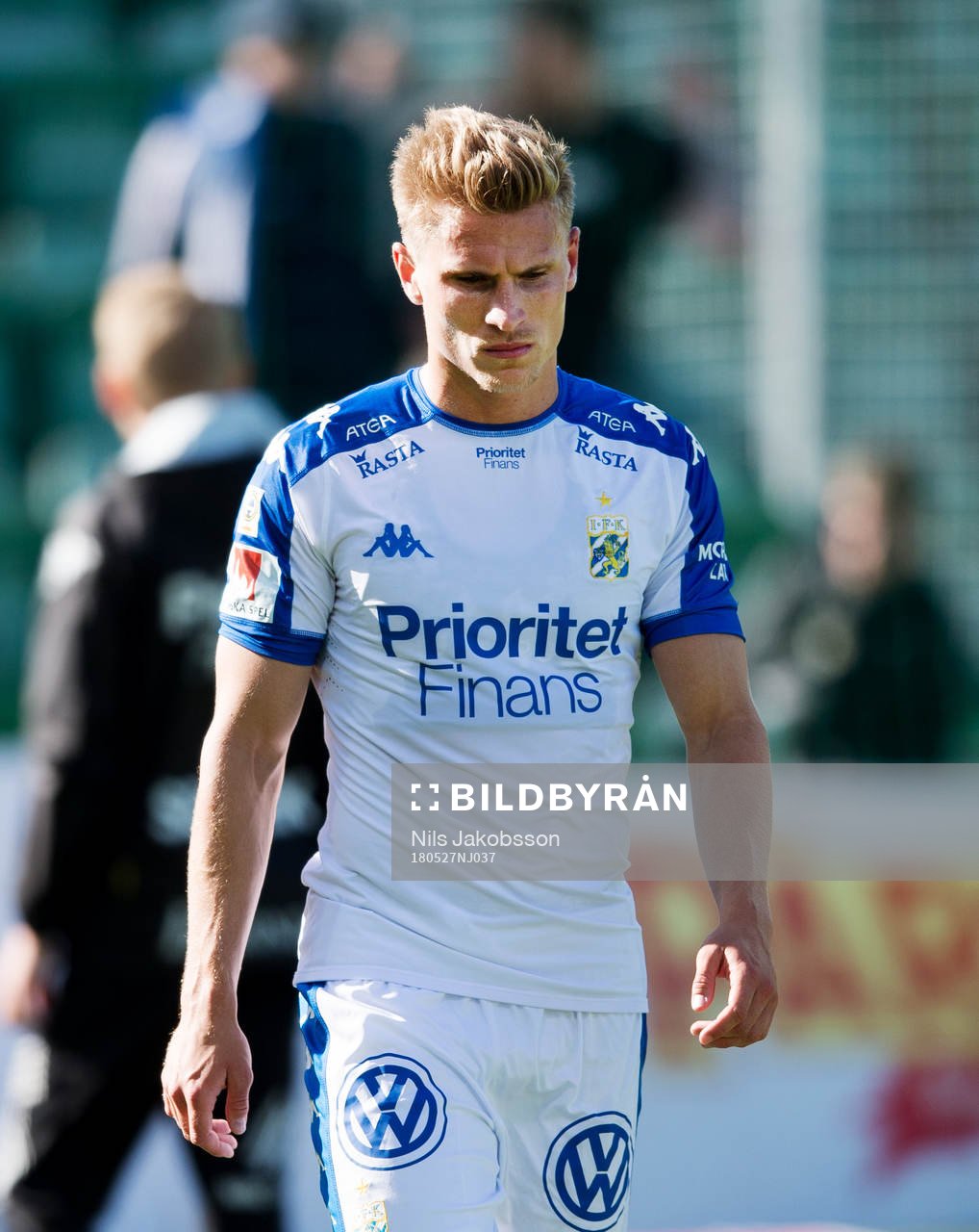 IFK Göteborgs Carl Starfelt deppar