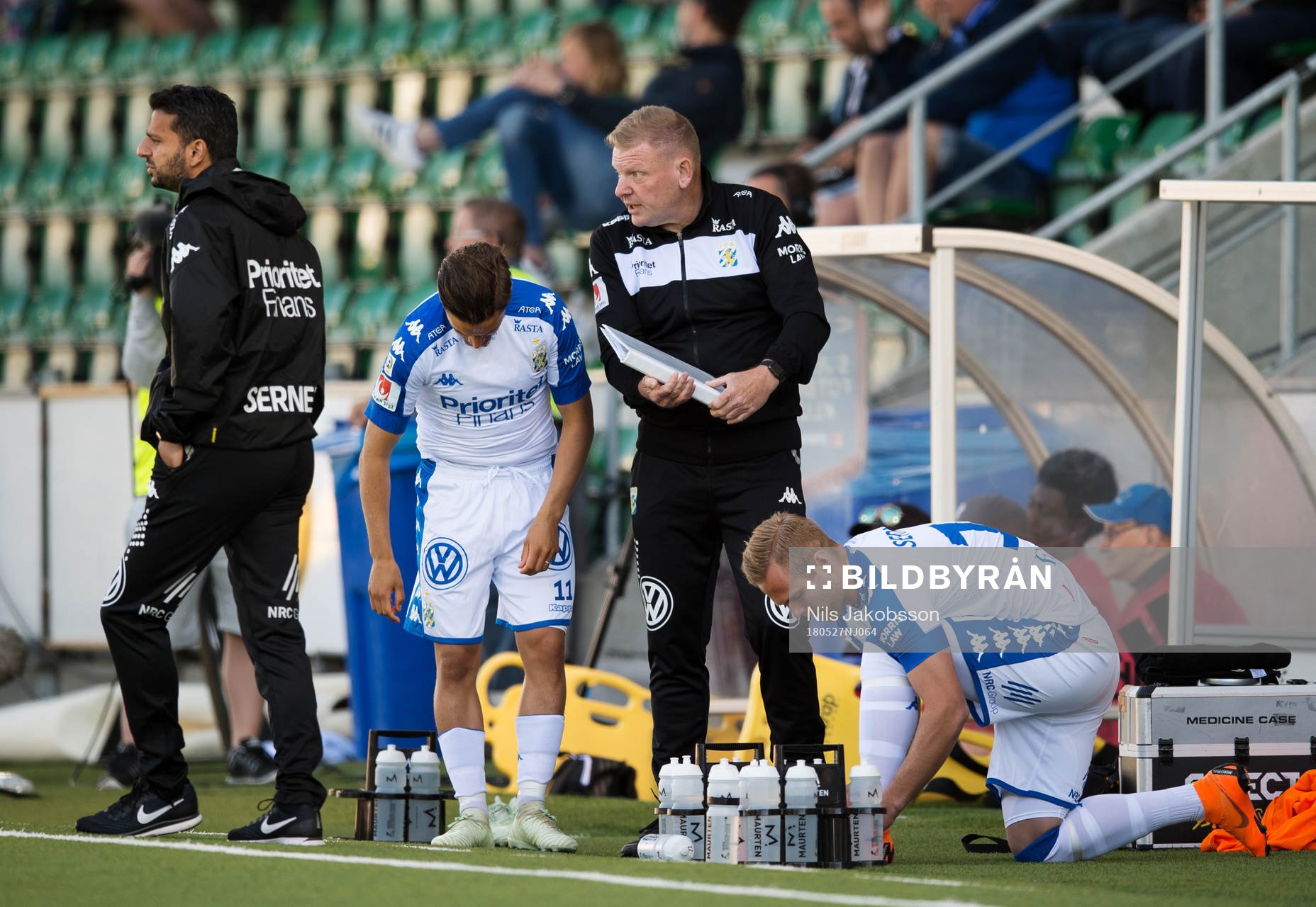 IFK Göteborgs tränare Poya Asbaghi, assisterande tränare