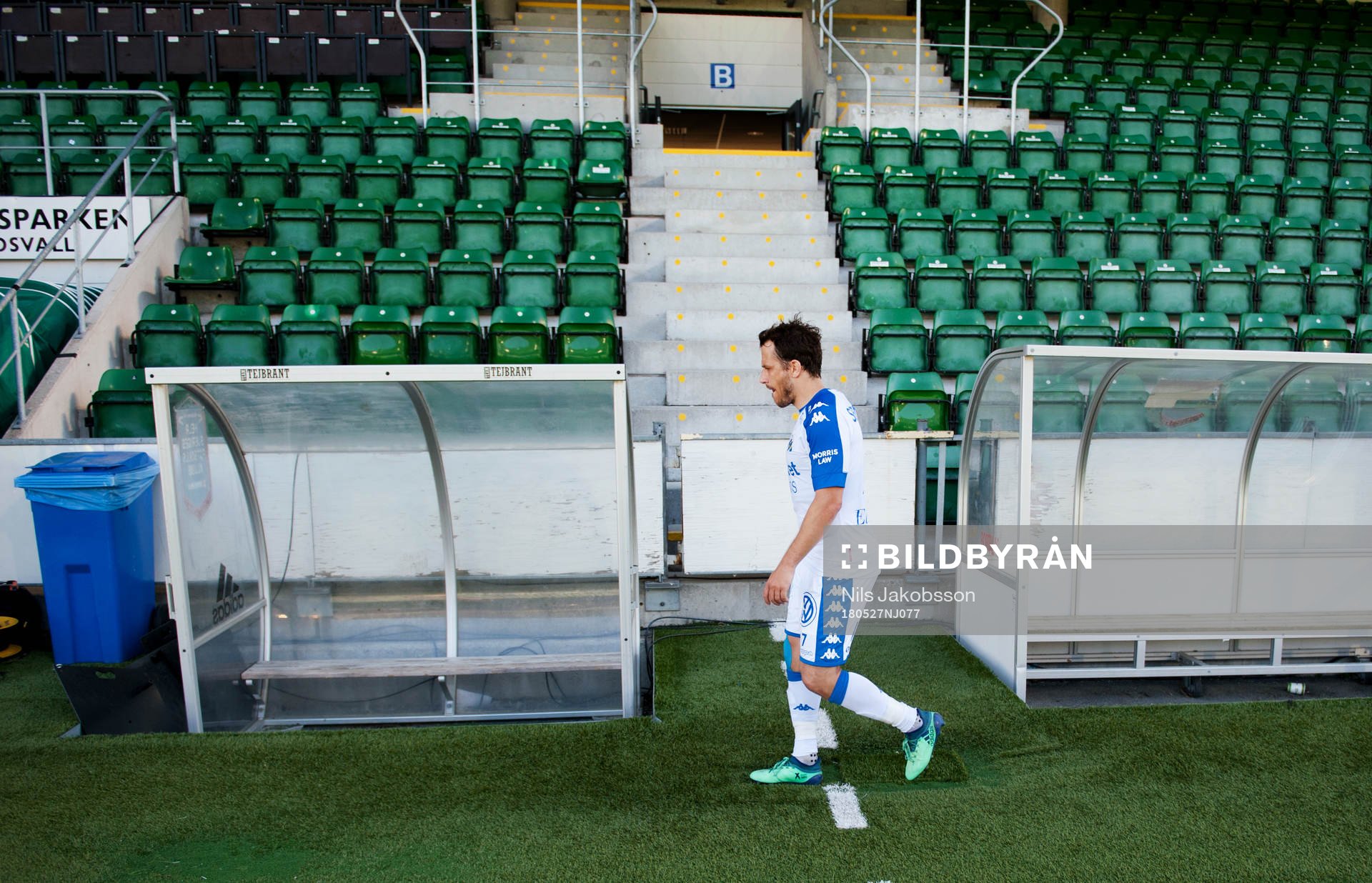 IFK Göteborgs Tobias Hysén deppar