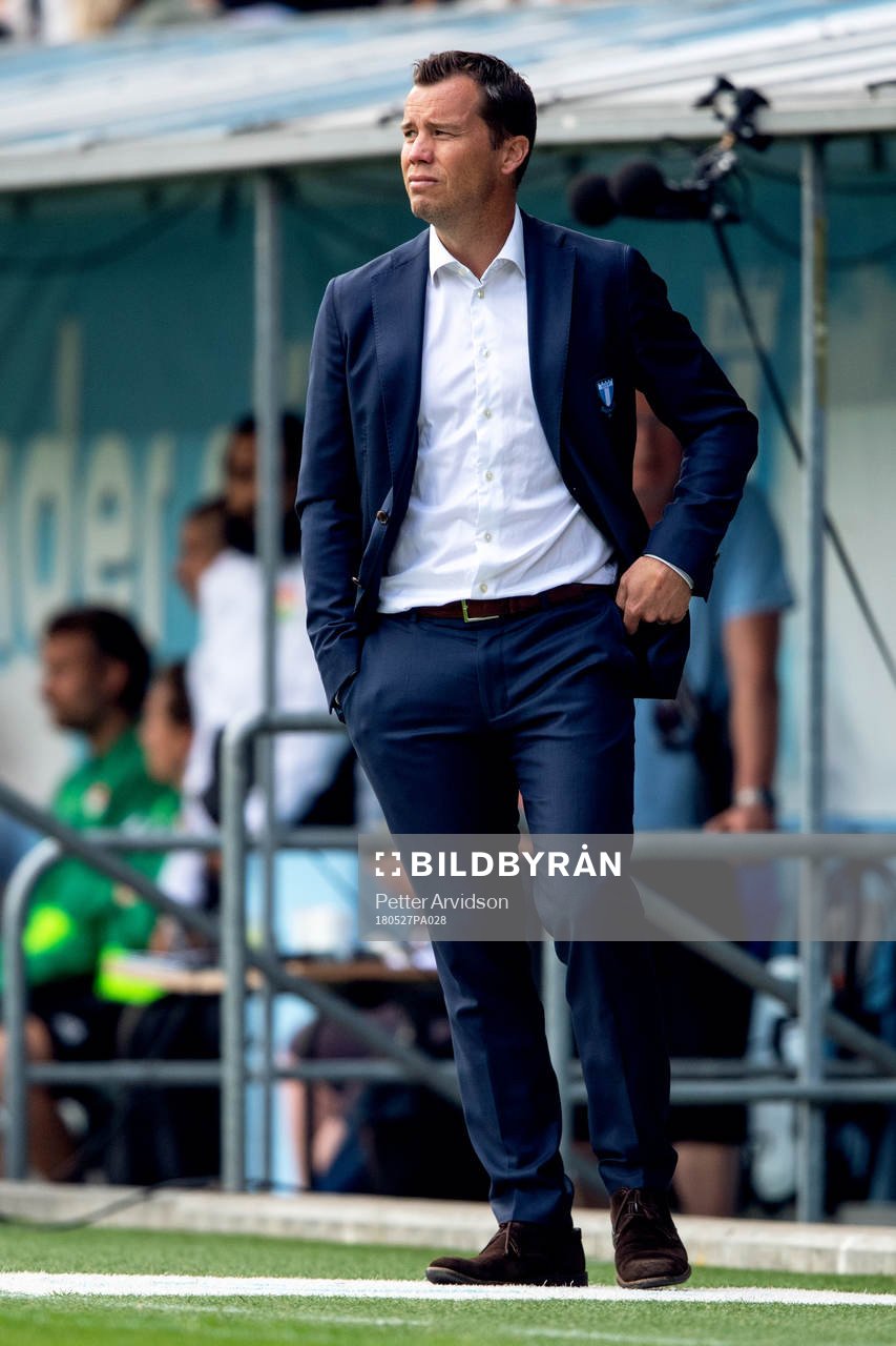 Malmö FFs tränare Daniel Andersson