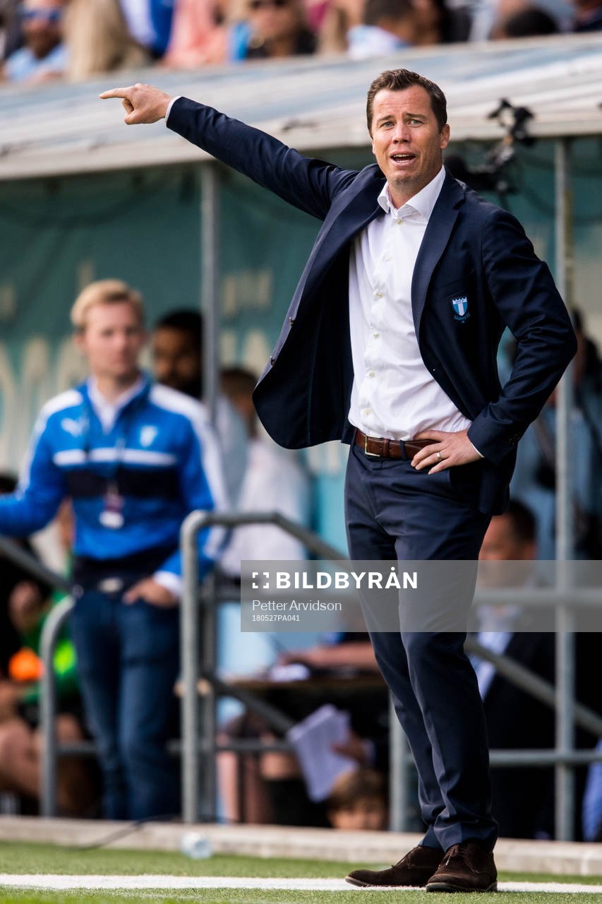 Malmö FFs tränare Daniel Andersson