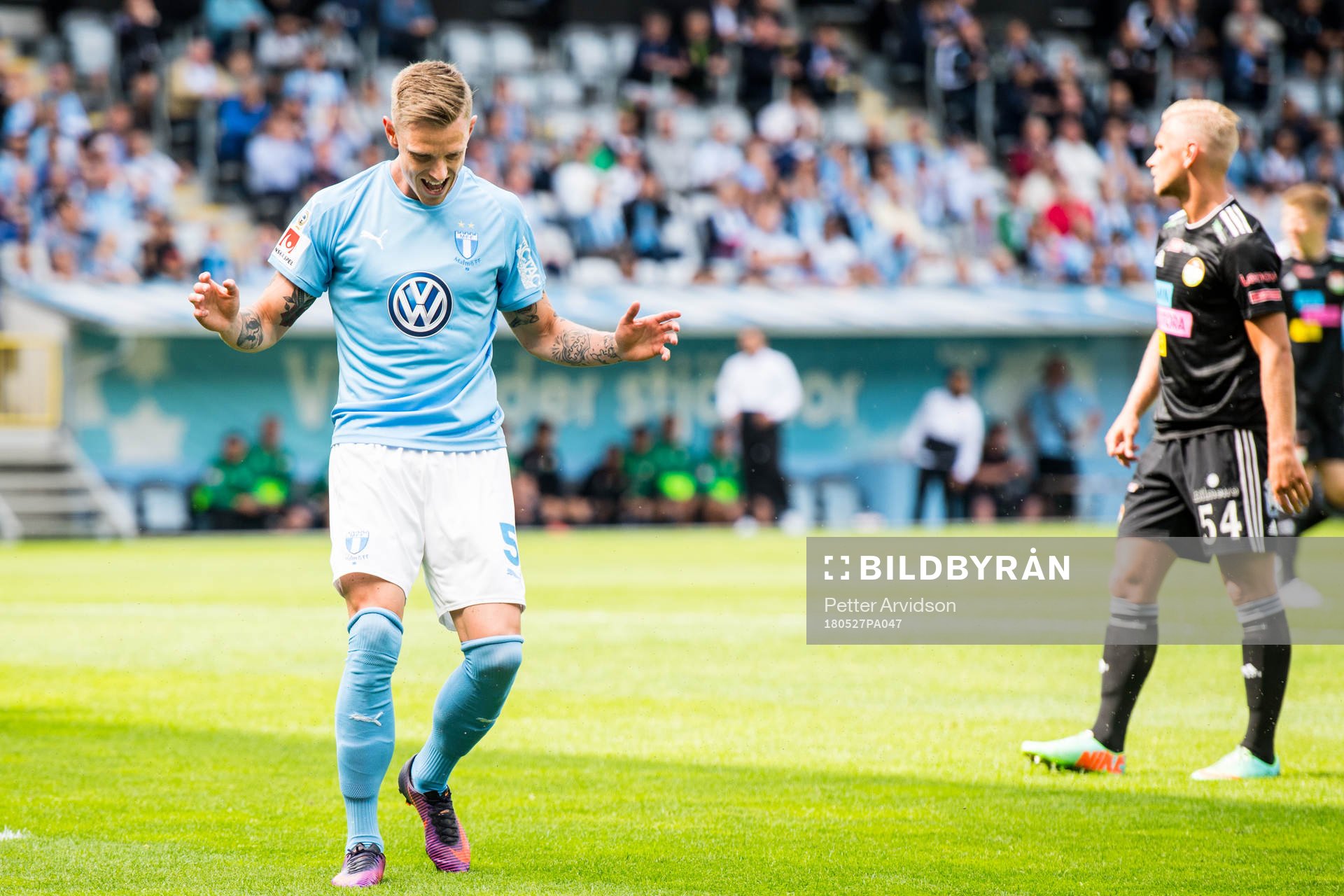Malmö FFs Sören Rieks deppar
