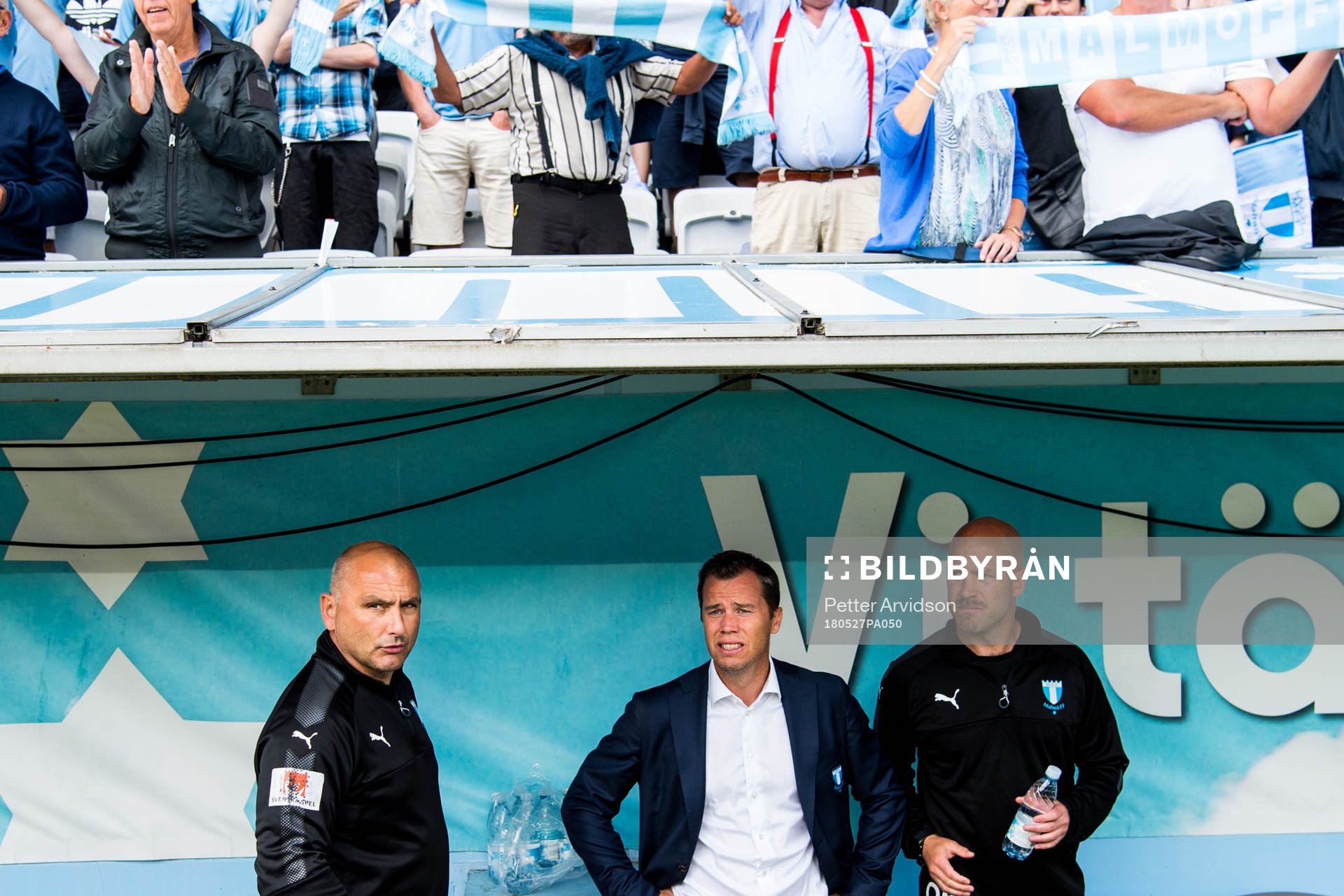 Malmö FFs målvaktstränare Jonnie Fedel, tränare Daniel