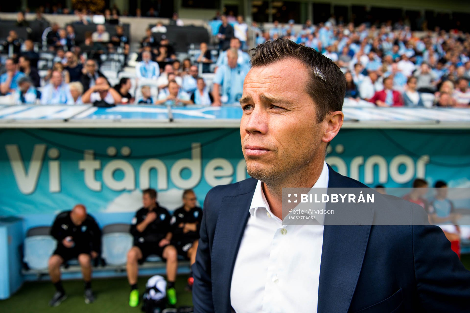 Malmö FFs tränare Daniel Andersson