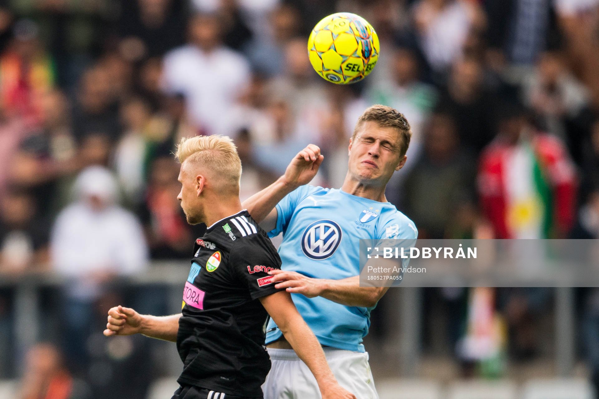Dalkurds Simon Strand och Malmö FFs Mattias Svanberg