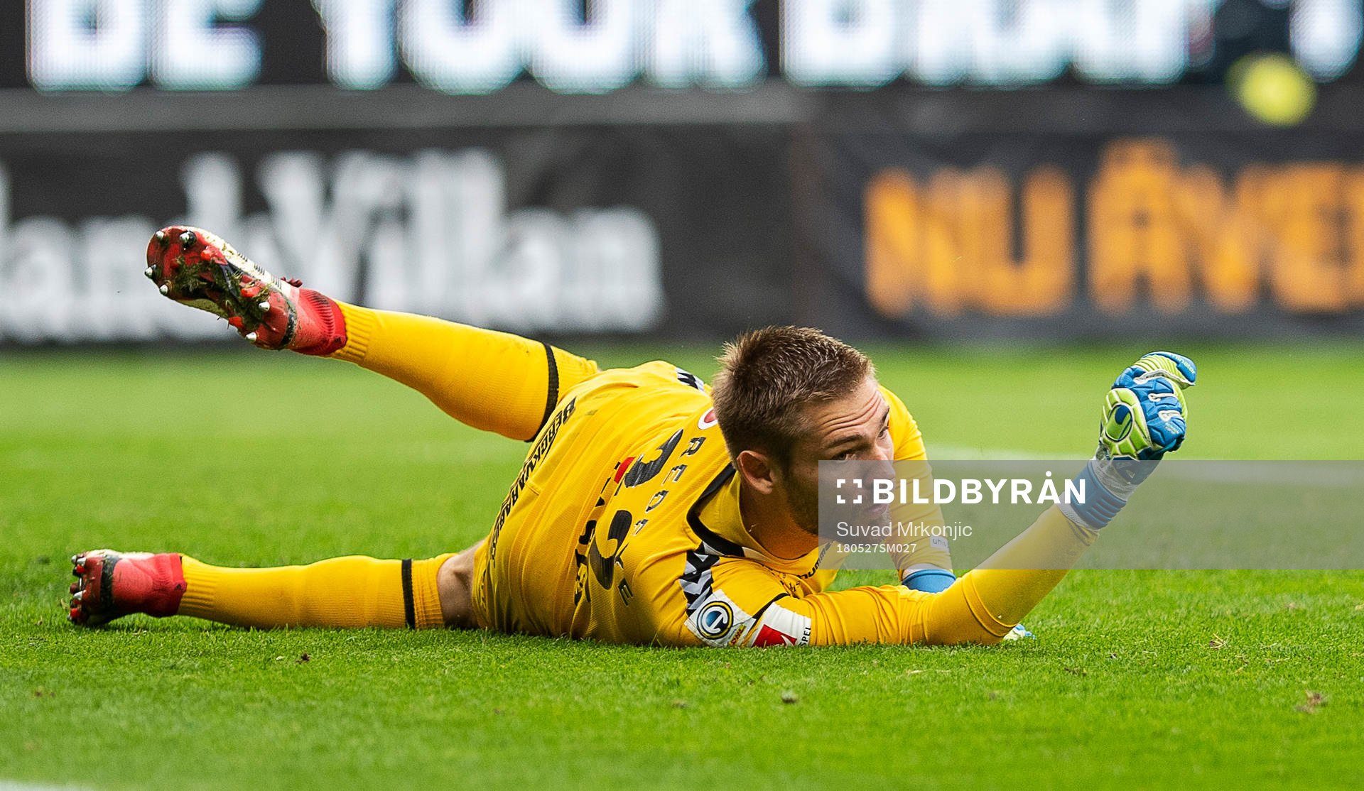 Kalmars målvakt Lucas Hägg-Johansson