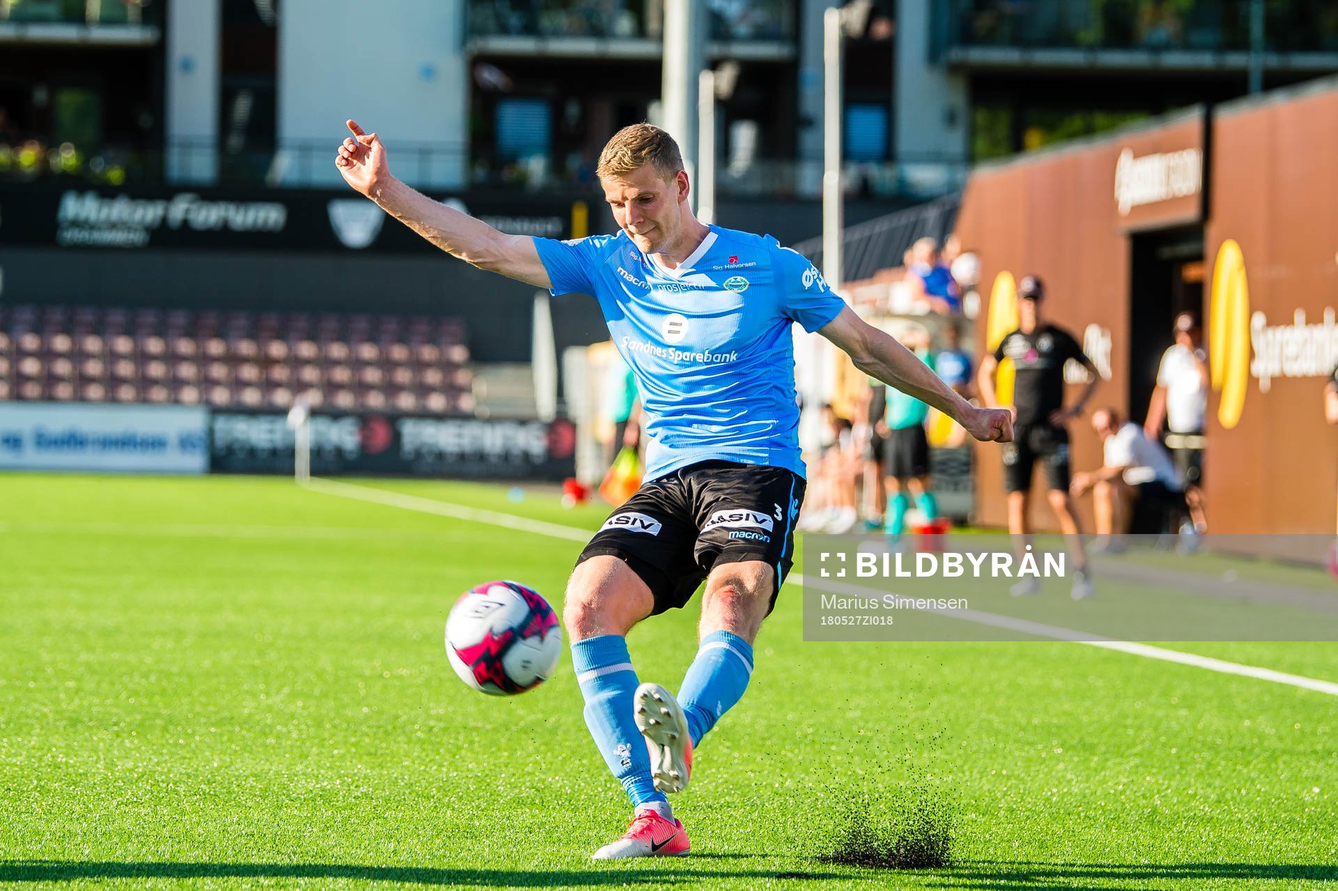 Ari Mohr Jonsson of Sandnes Ulf