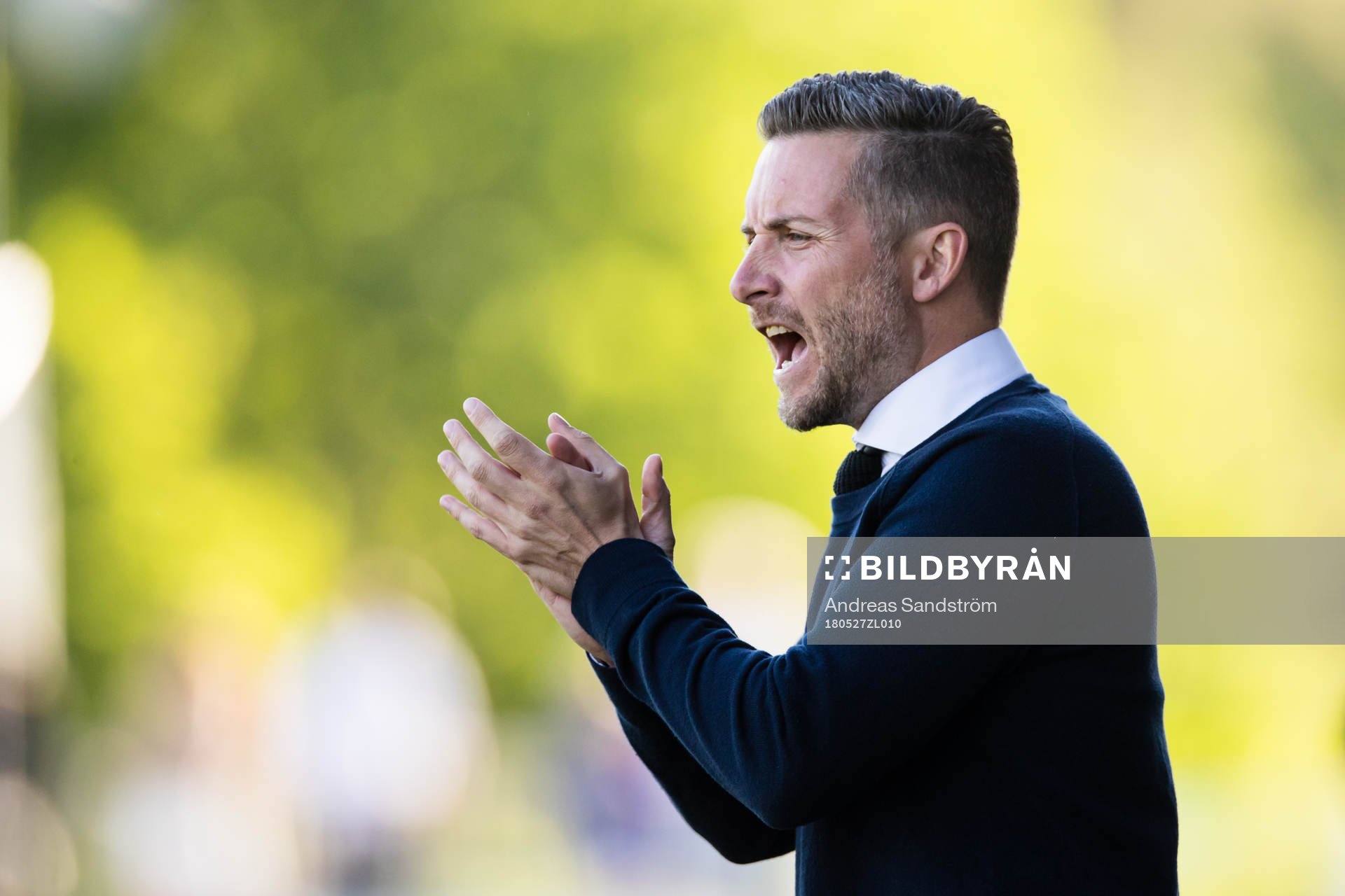 Örebros tränare Axel Kjäll