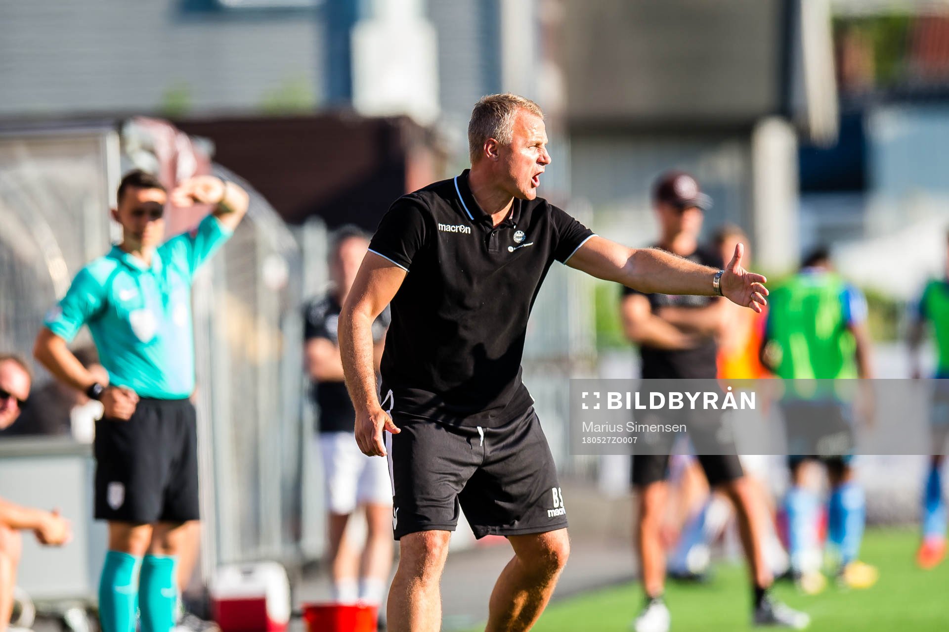 Bengt Sæternes, head coach of Sandnes Ulf