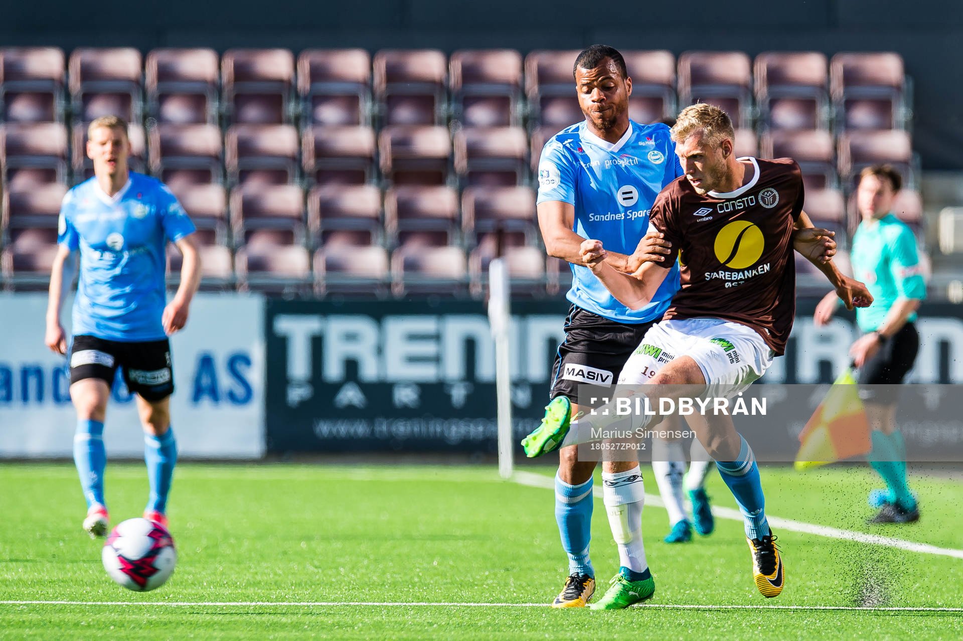 Erixon Michiel Arnolf Danso of Sandnes Ulf and Jonathan