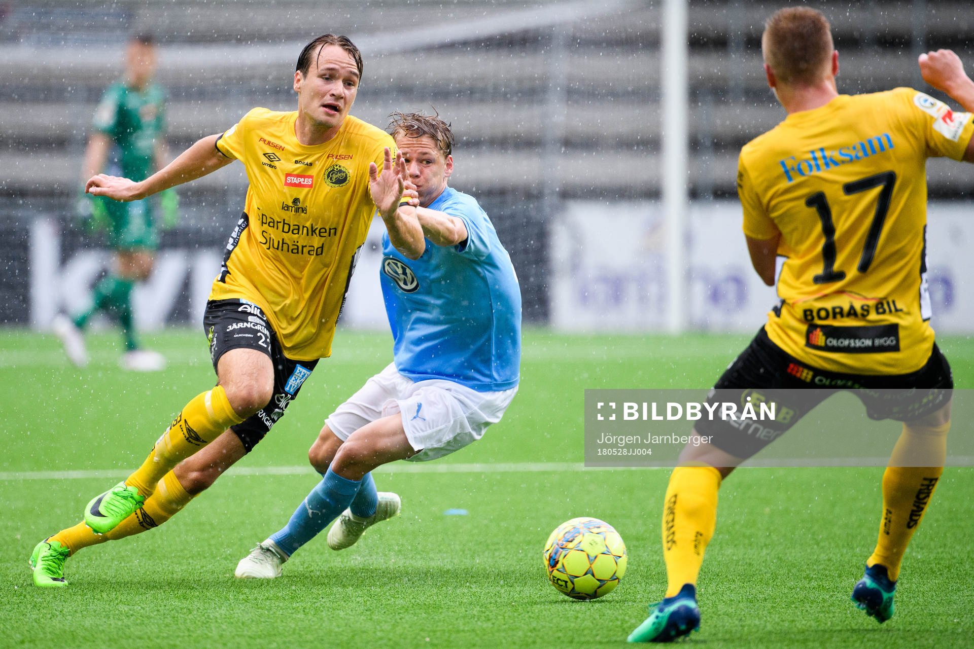 Elfsborgs Viktor Prodell och Malmö FF´s Noel Hansson