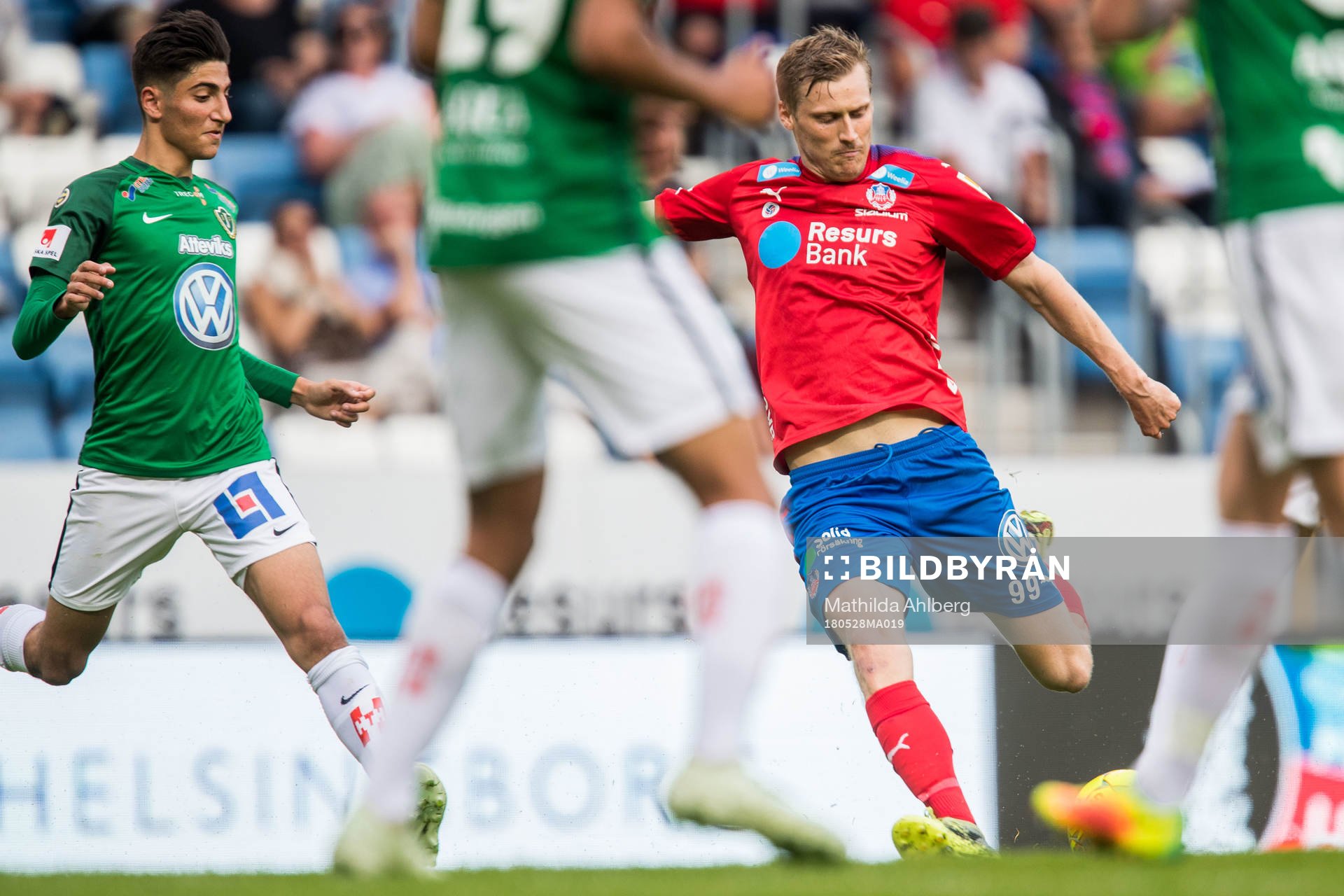 Jönköpings Peter Gwargis och Helsingborgs Andri Runar