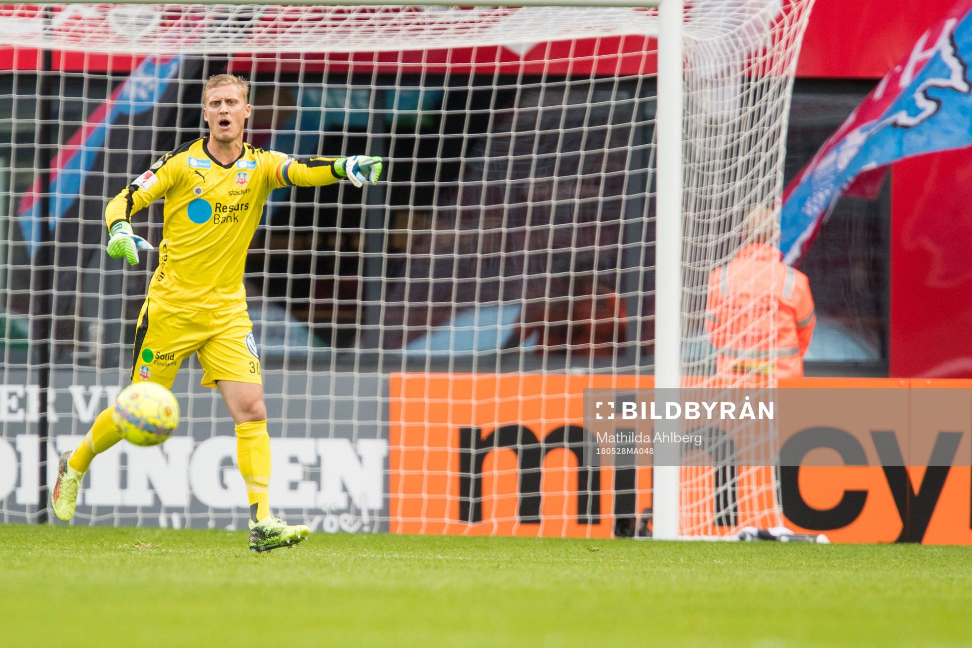 Helsingborgs målvakt Pär Hansson