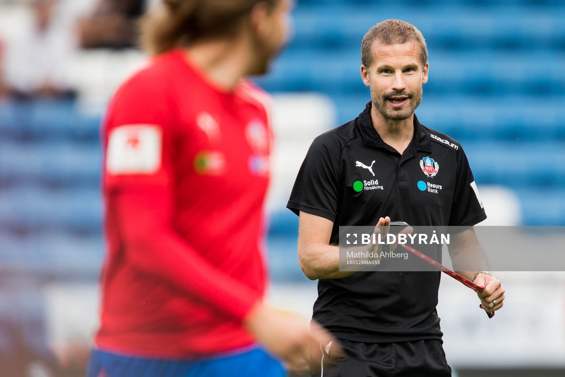 Helsingborgs assisterande tränare Christoffer Andersson