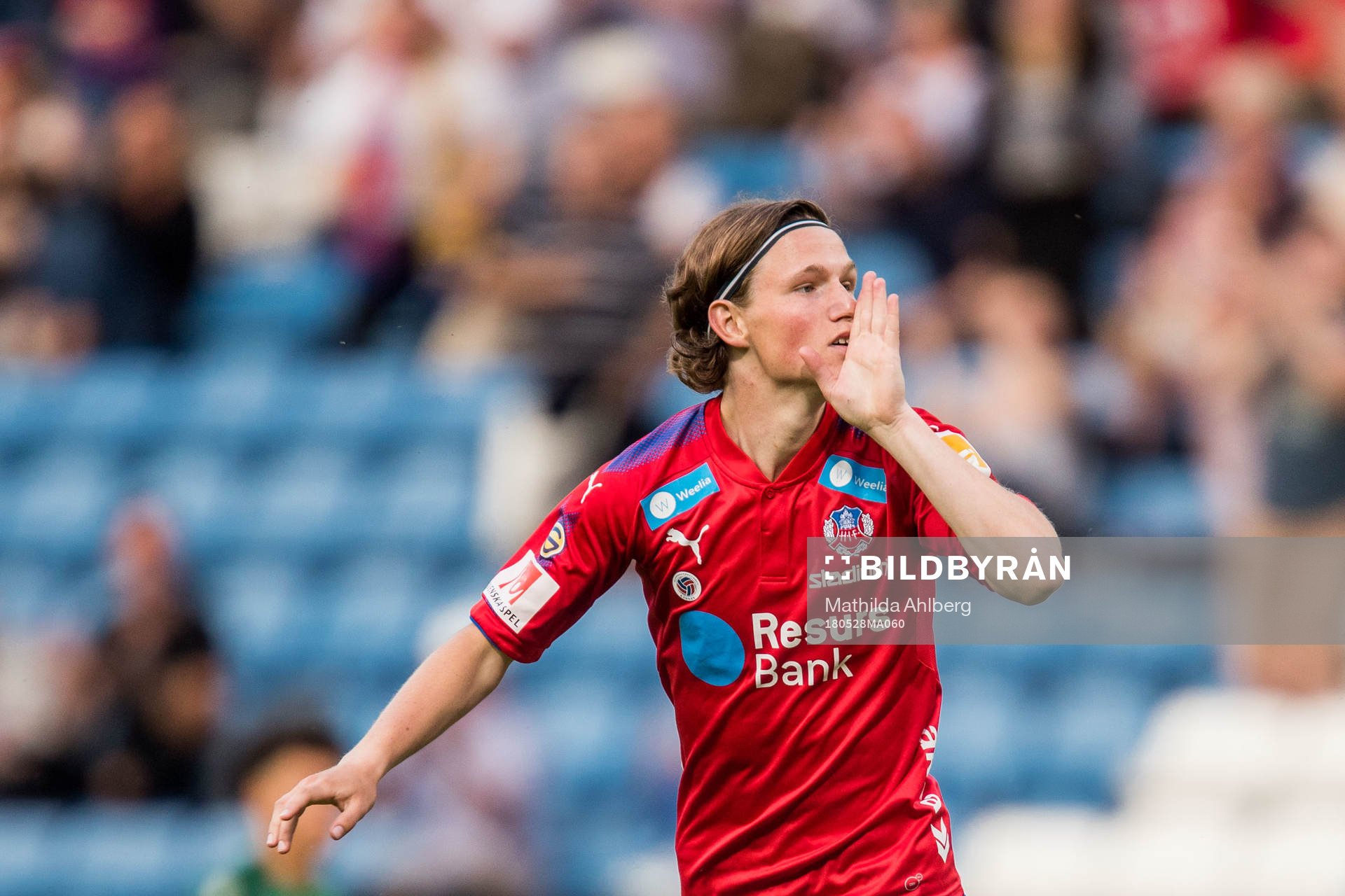 Helsingborgs Max Svensson jublar