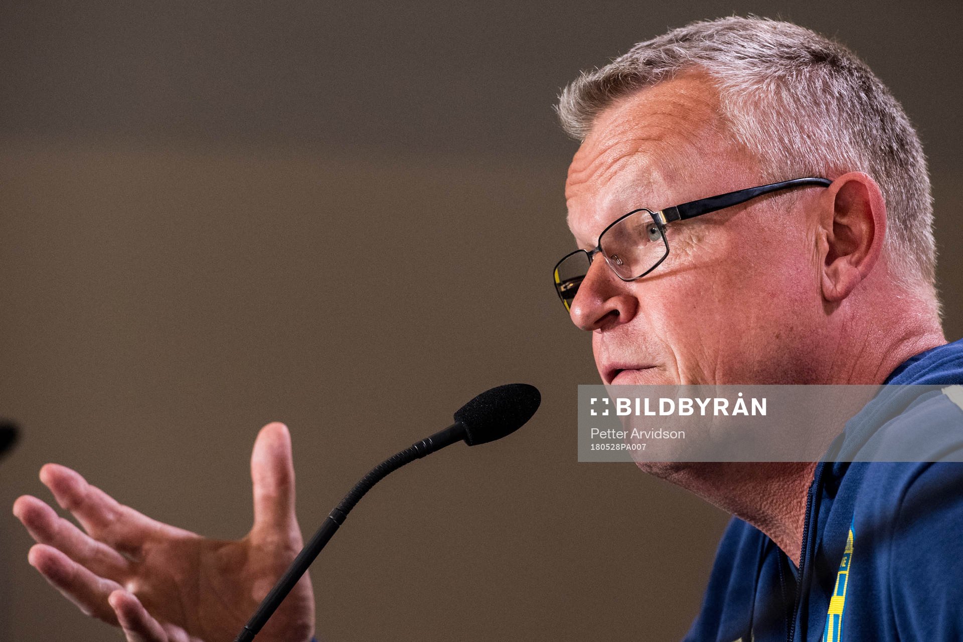 Sveriges förbundskapten Janne Andersson