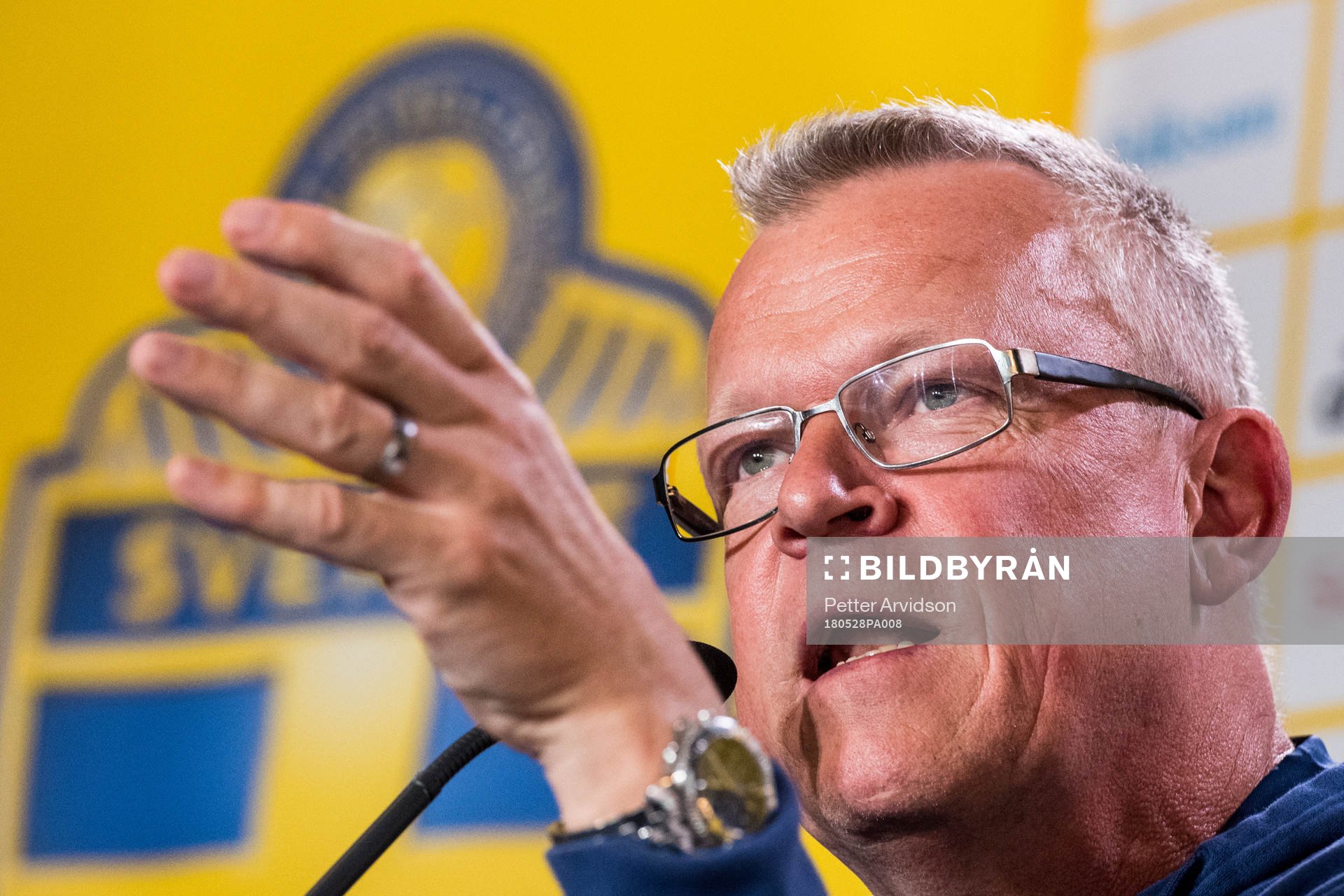 Sveriges förbundskapten Janne Andersson