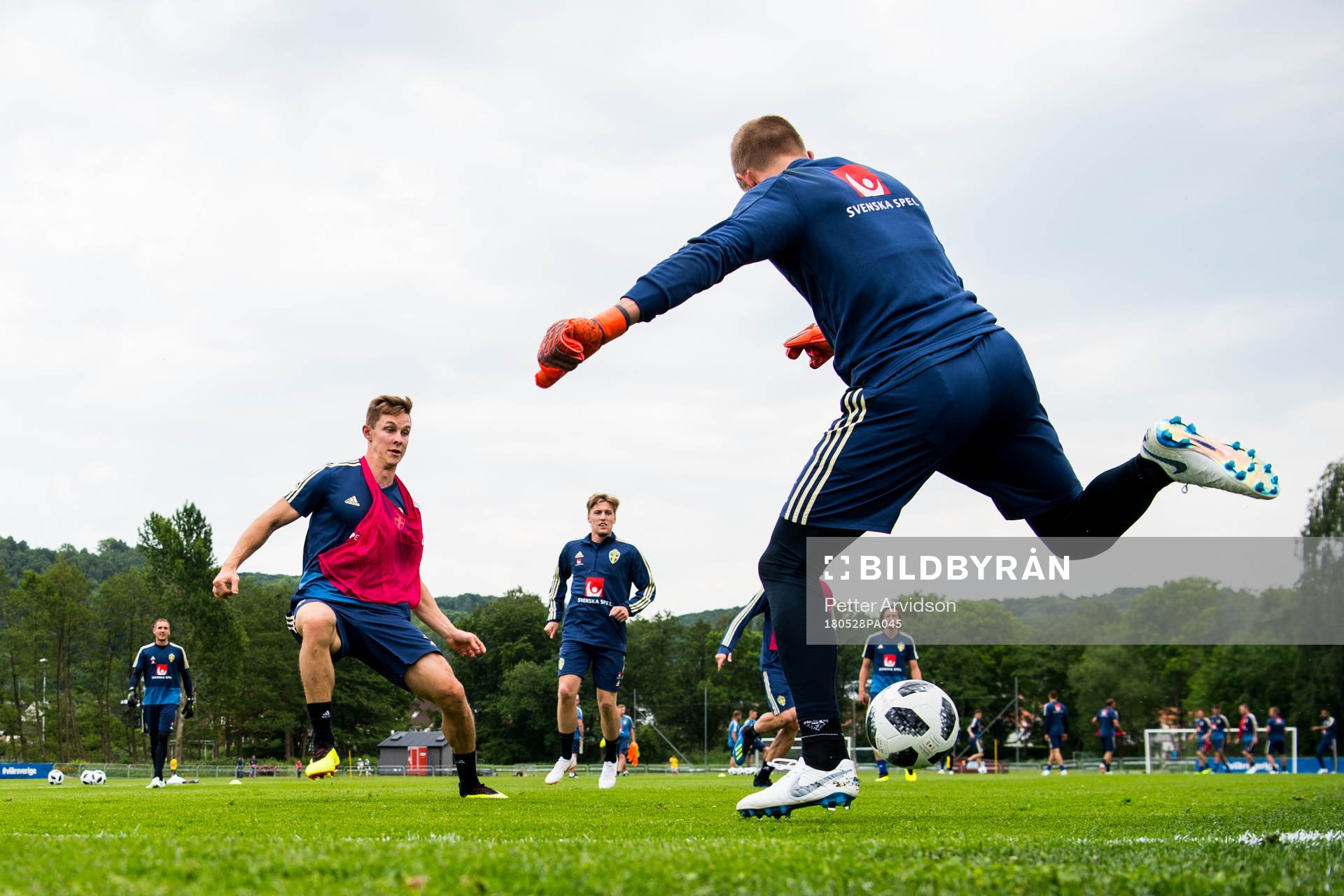 Emil Krafth och Emil Forsberg