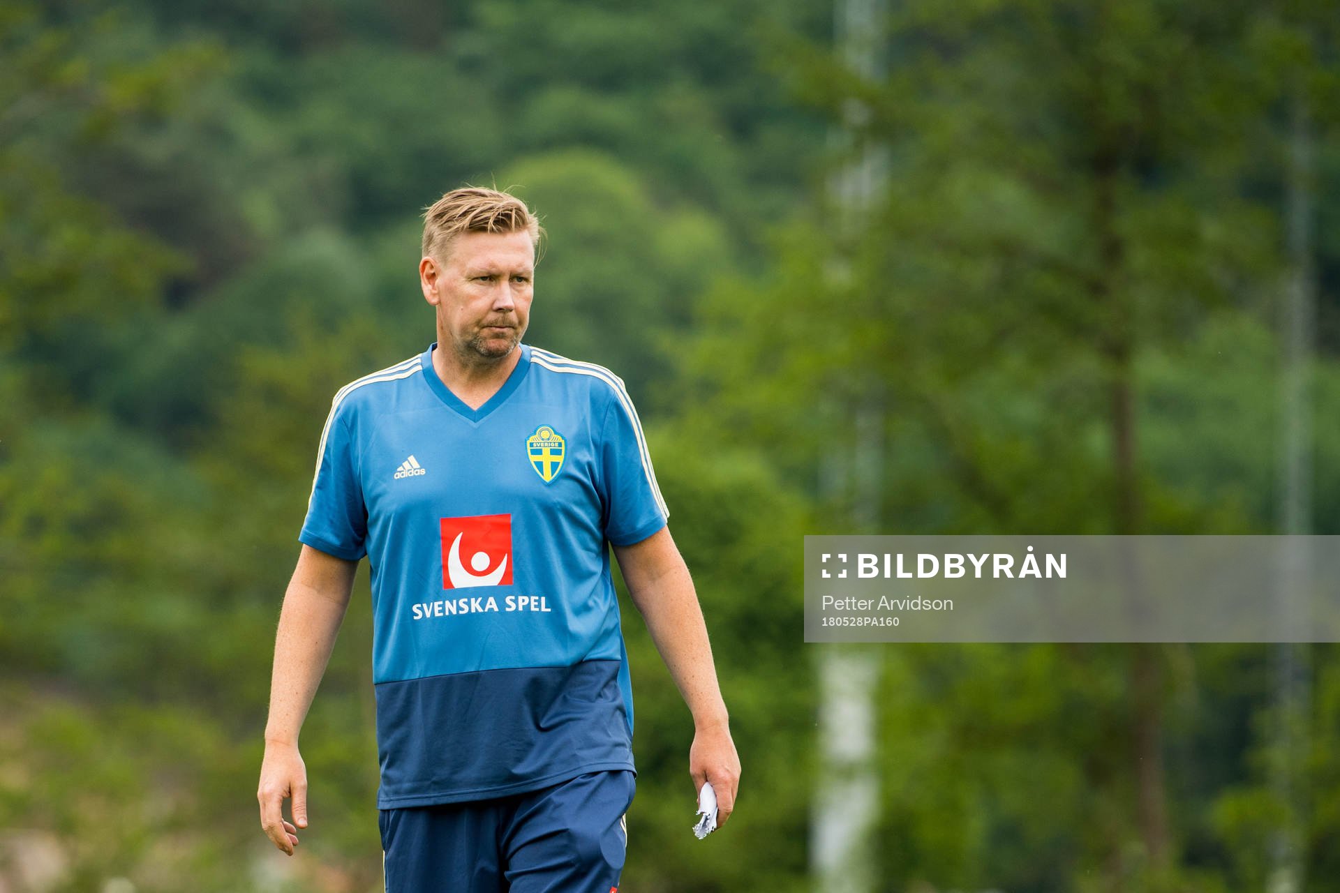 Assisterande förbundskapten Peter Wettergren