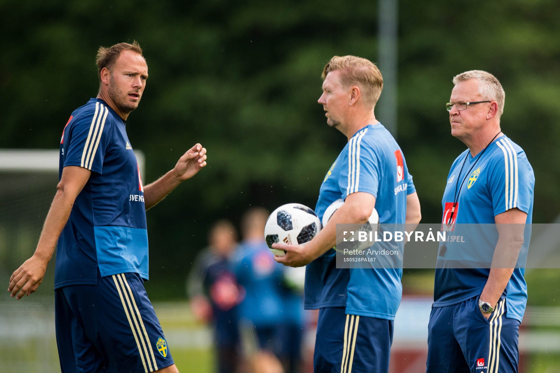 Andreas Granqvist, assisterande förbundskapten Peter