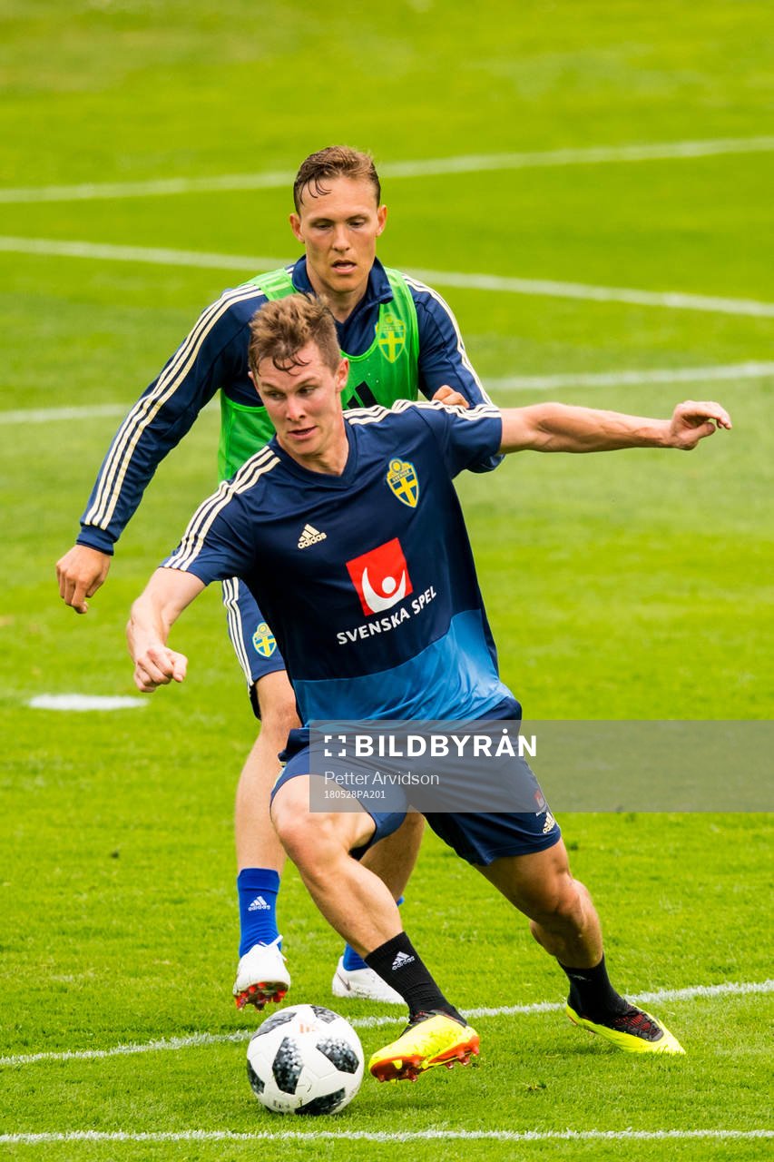 Emil Krafth och Ludwig Augustinsson
