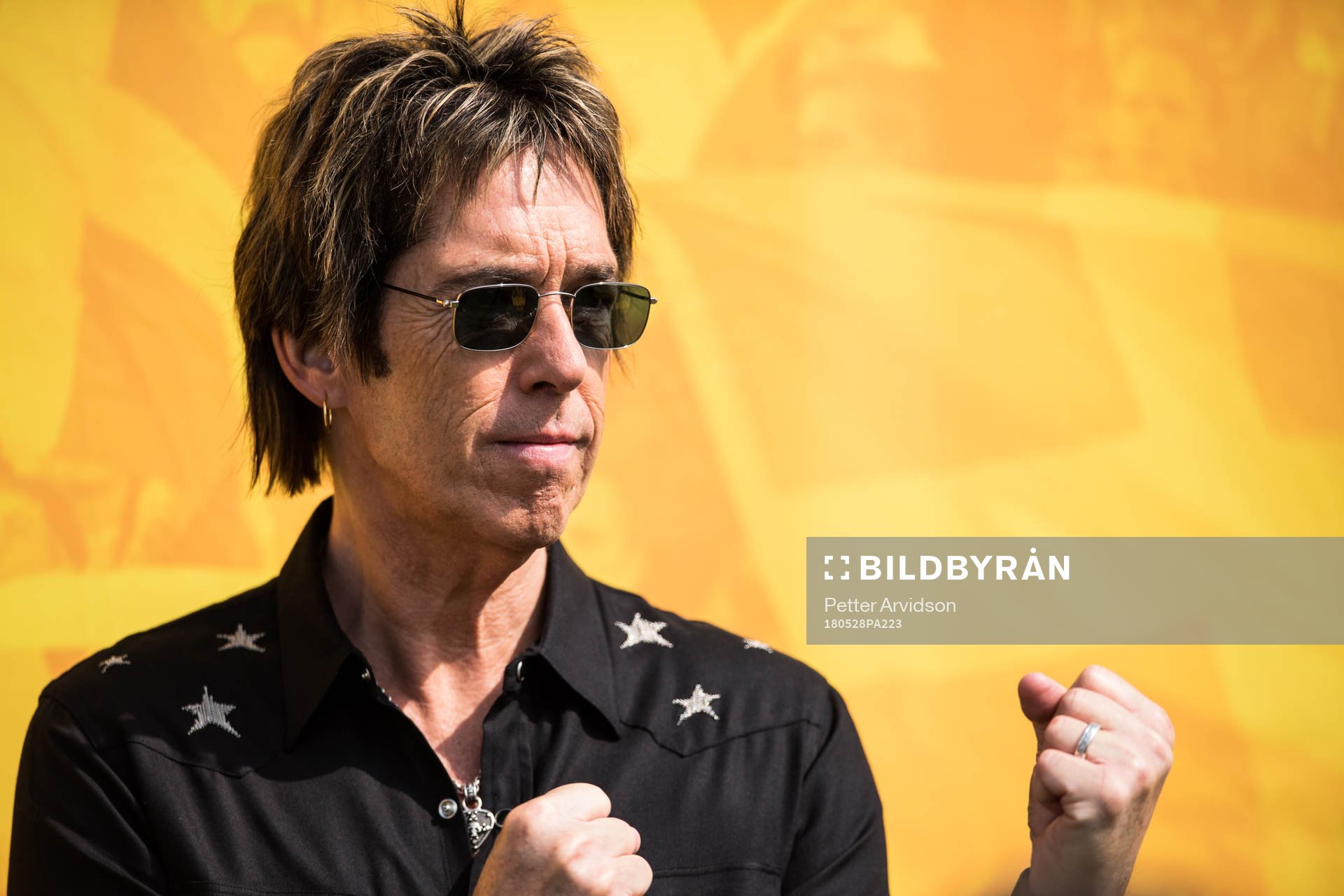 Per Gessle från Gyllene Tider som skrivit VM-låten Bäst