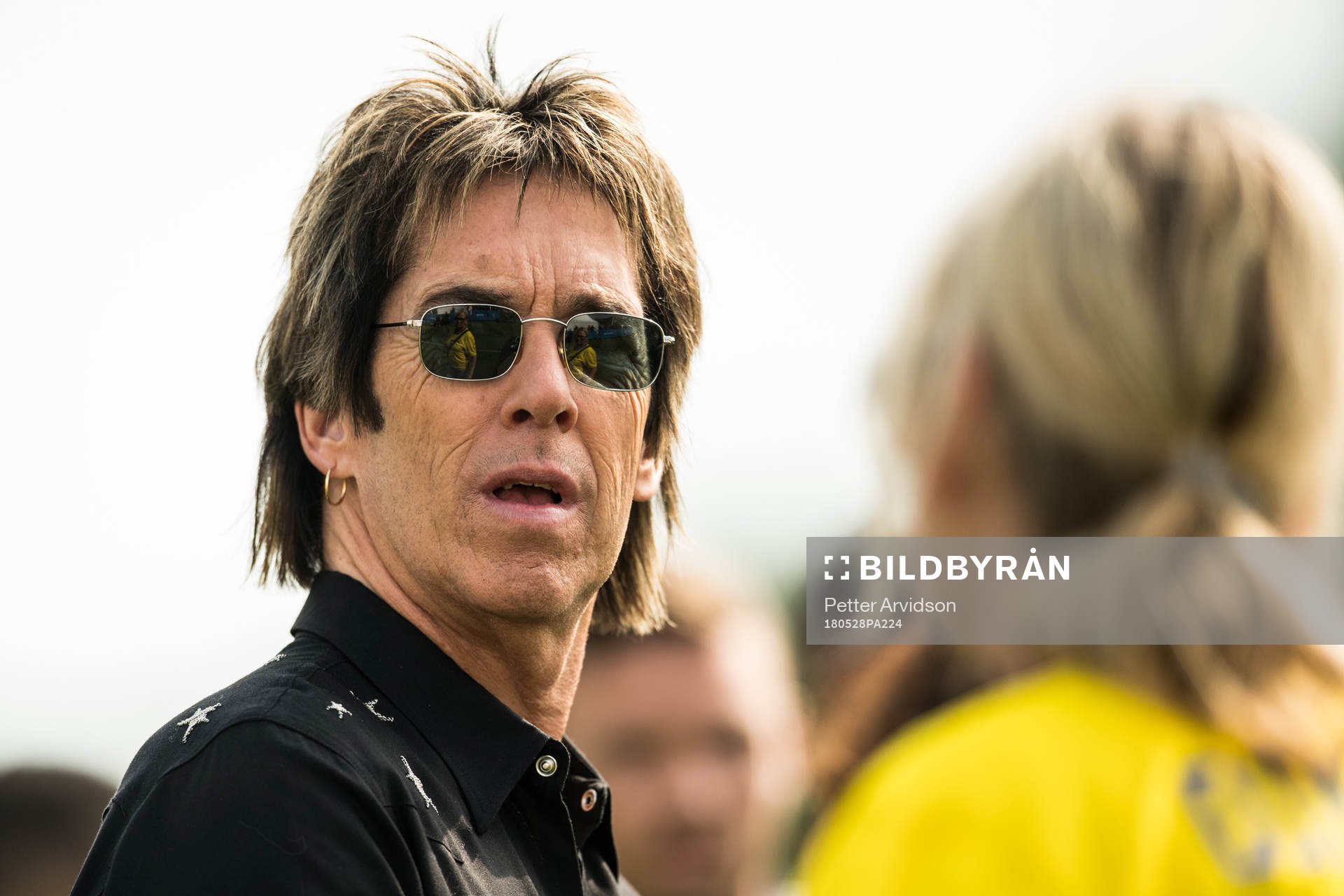 Per Gessle från Gyllene Tider som skrivit VM-låten Bäst