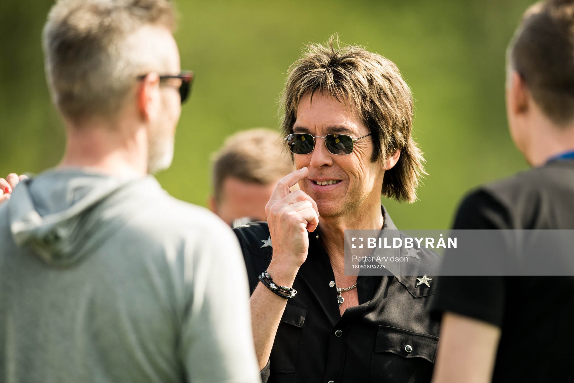 Per Gessle från Gyllene Tider som skrivit VM-låten Bäst