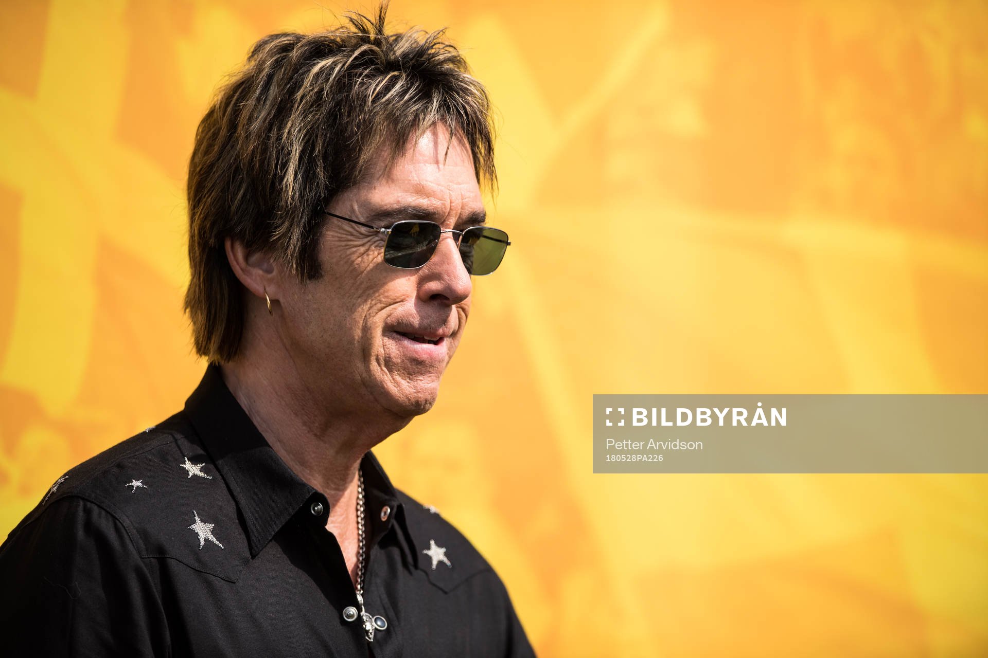 Per Gessle från Gyllene Tider som skrivit VM-låten Bäst