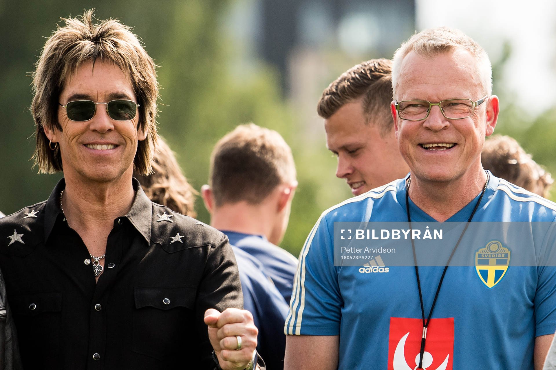 Per Gessle från Gyllene Tider som skrivit VM-låten Bäst