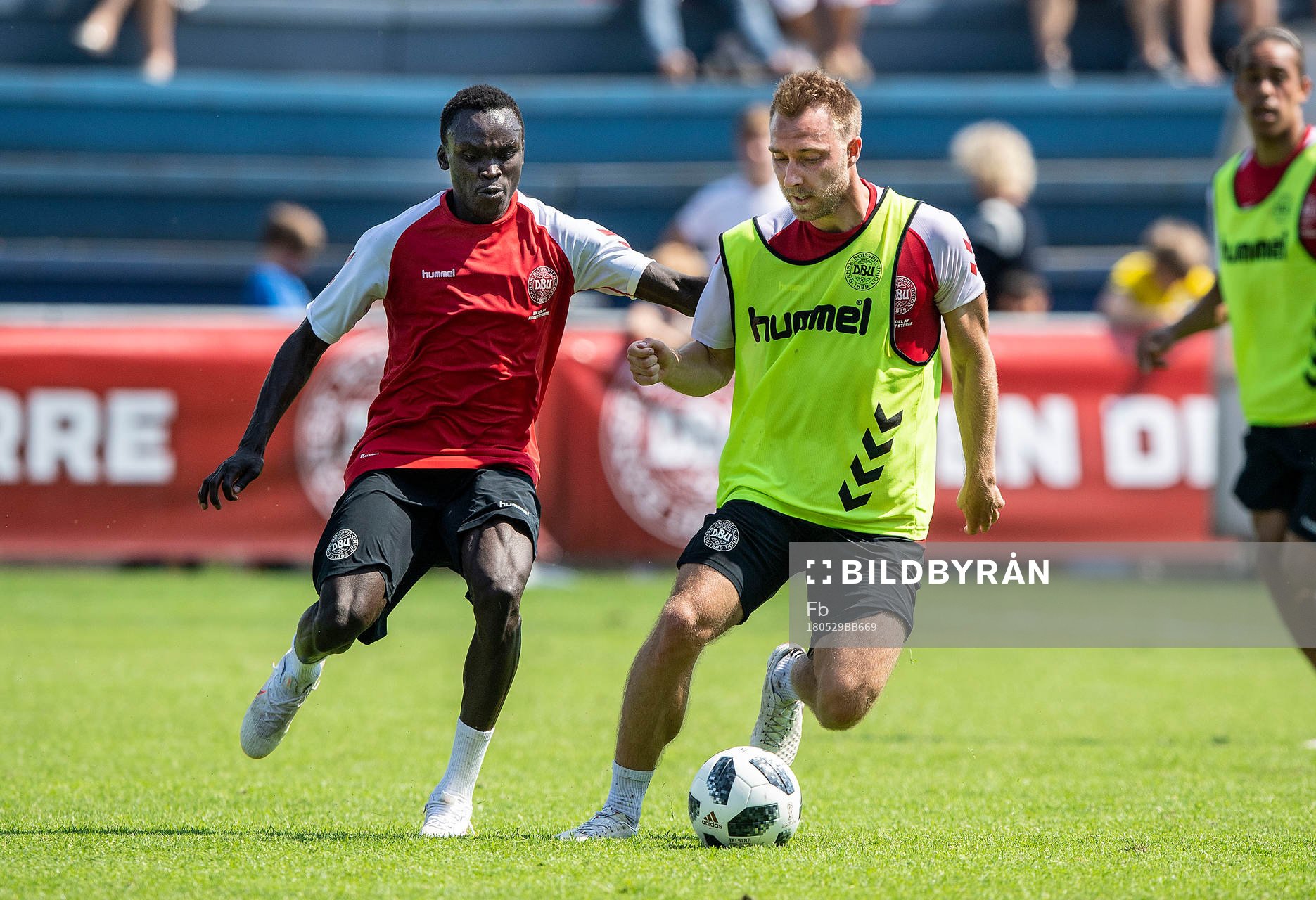 [DK=20180529: Pione Sisto, Danmark og Christian Eriksen,