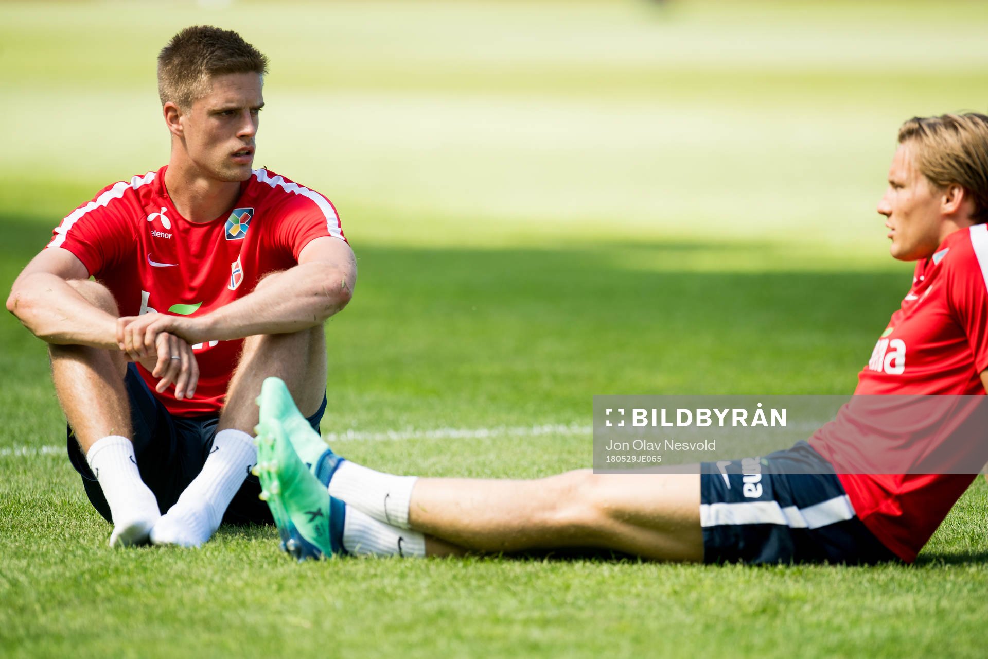 Markus Henriksen and Jonas Svensson of Norway