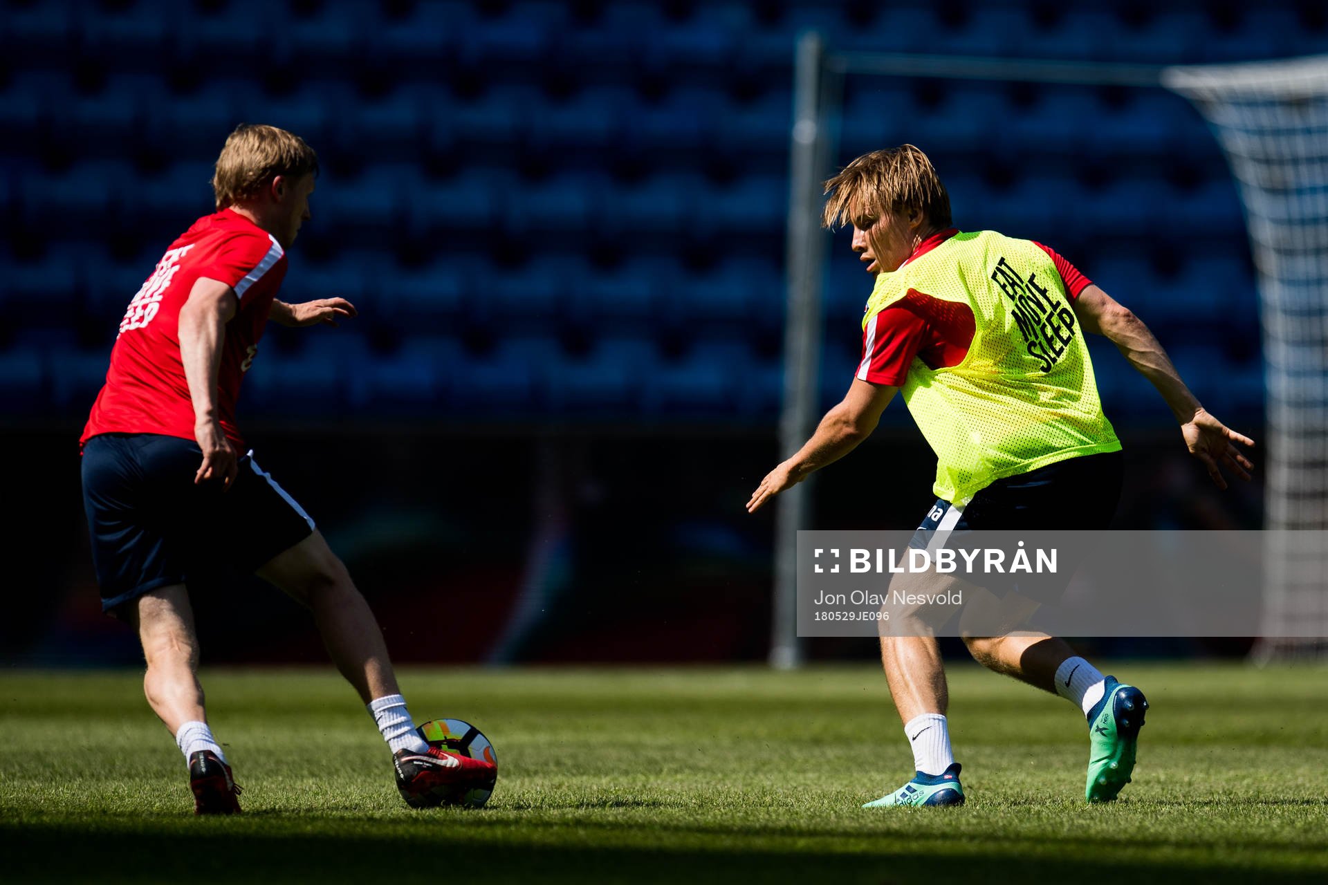 Mats Møller Dæhli and Jonas Svensson of Norway