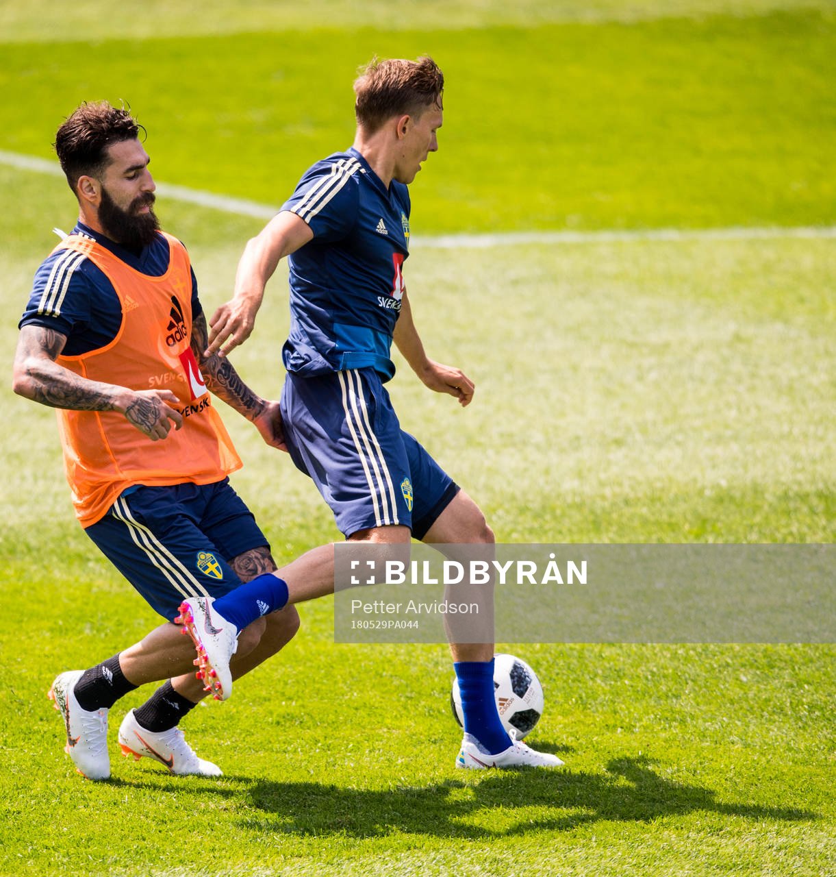 Jimmy Durmaz och Ludwig Augustinsson