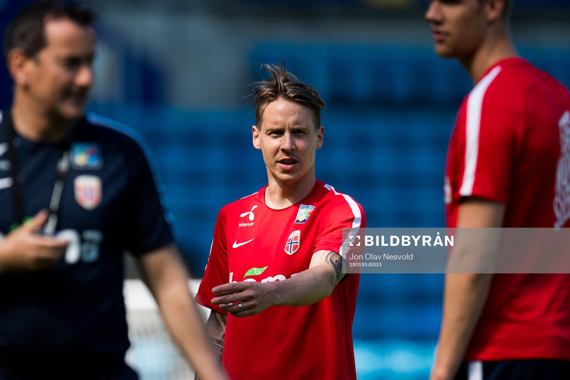 Stefan Johansen of Norway