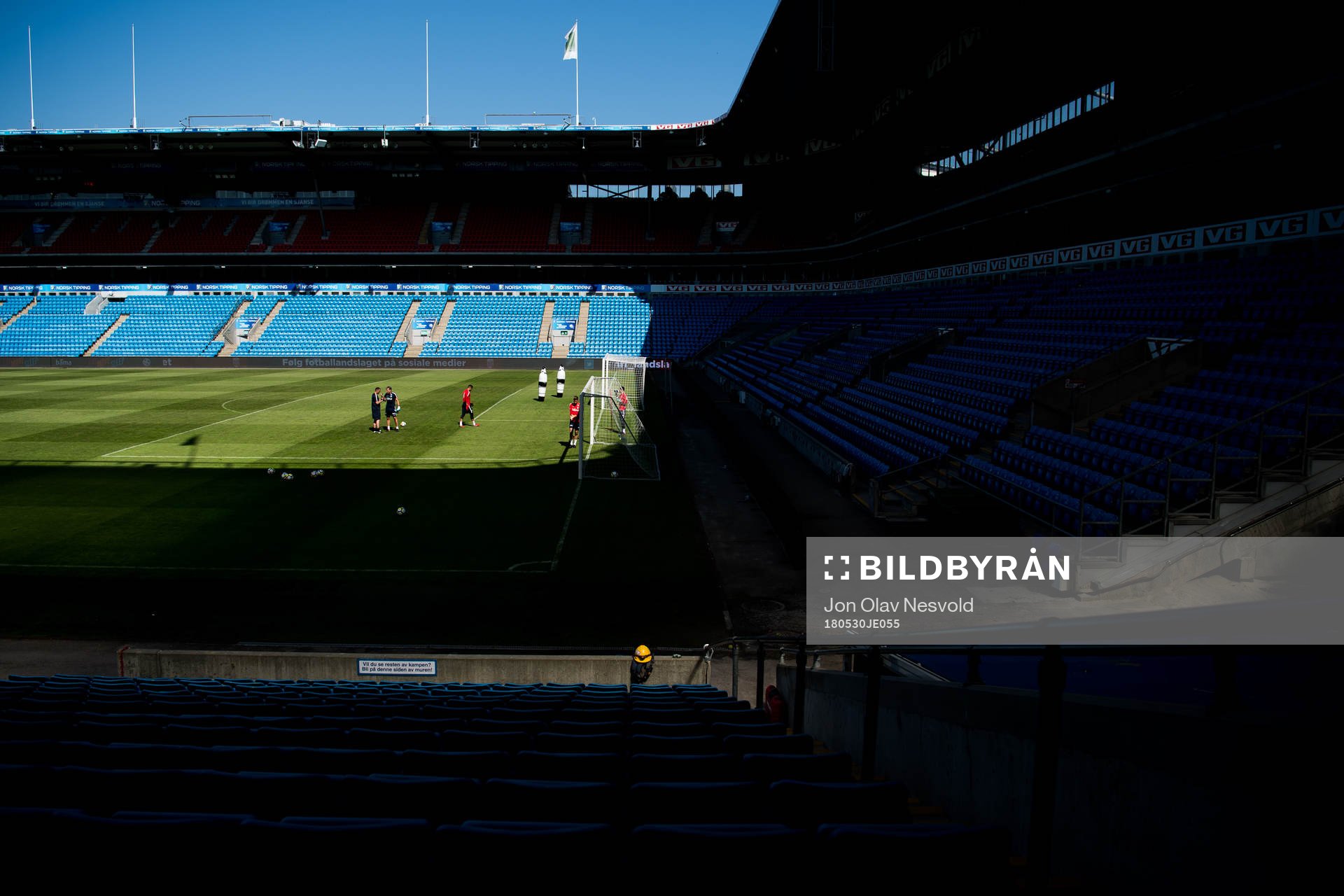 General view of Ullevaal Stadion